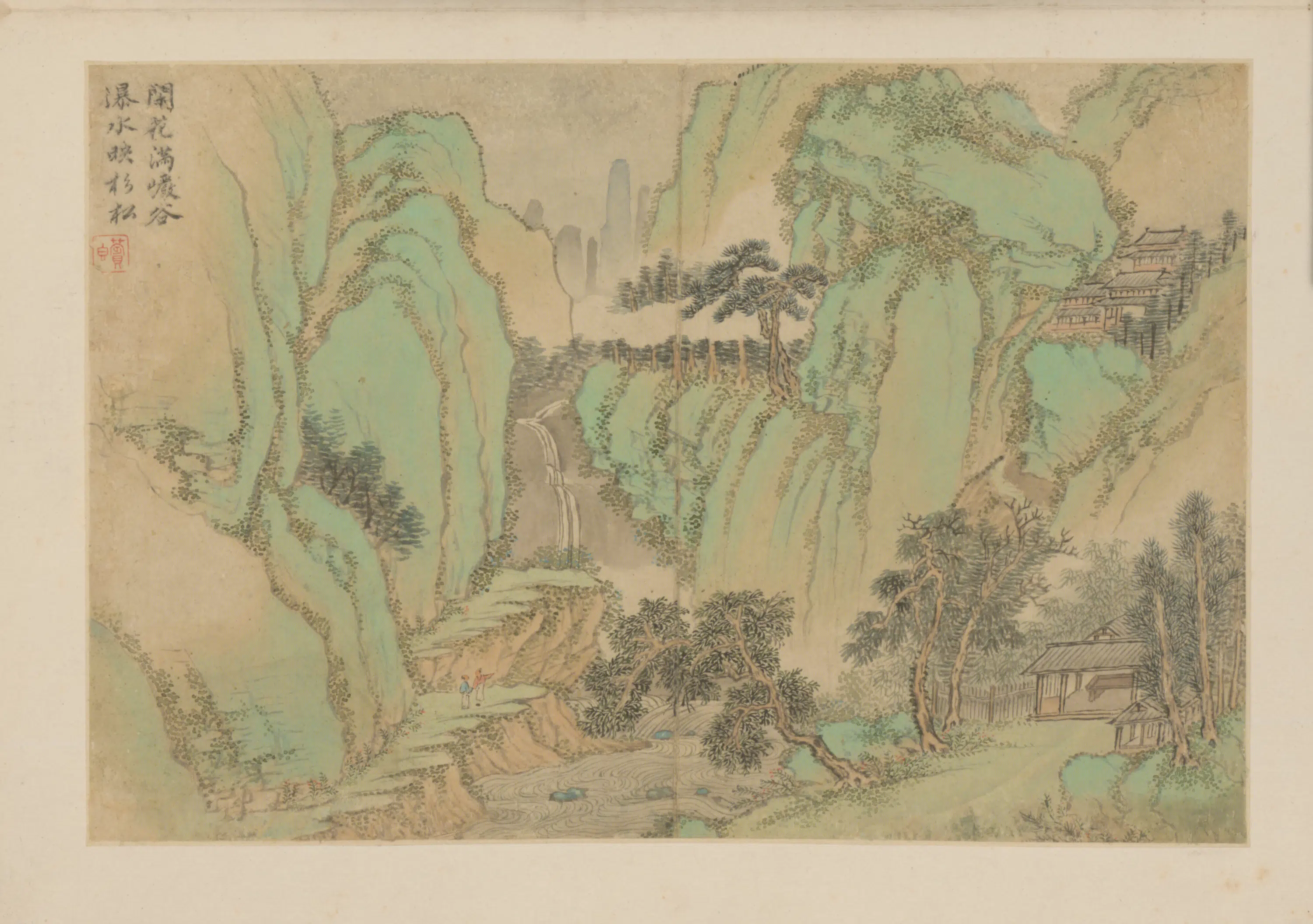 清代【金学坚】《山水图册》 第8张