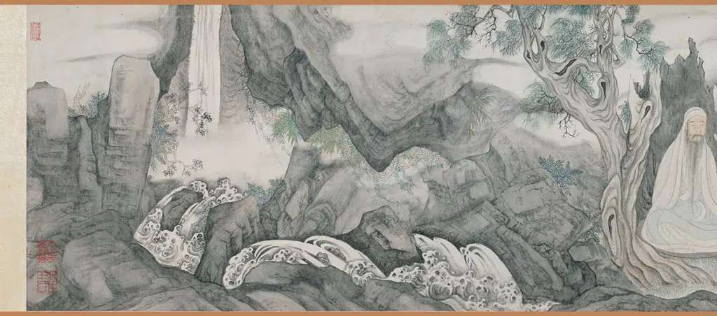 明朝【丁云鹏】《罗汉图卷》
