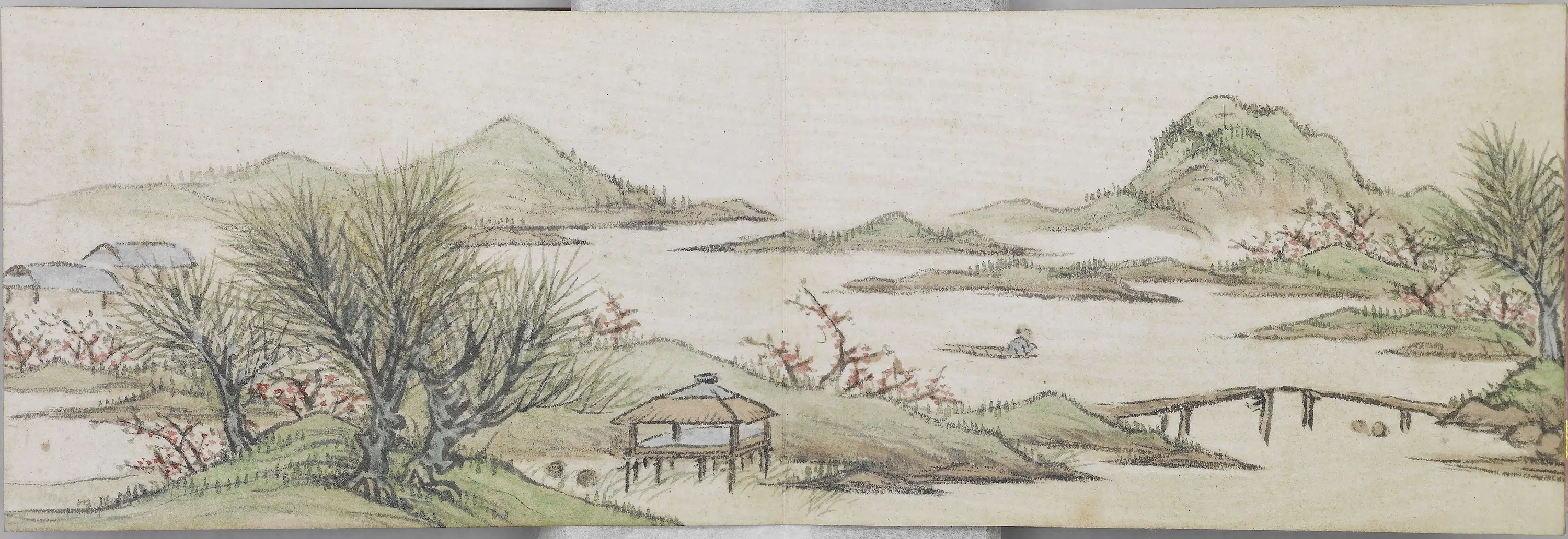 清【蒋懋德】《山水册页》 第3张