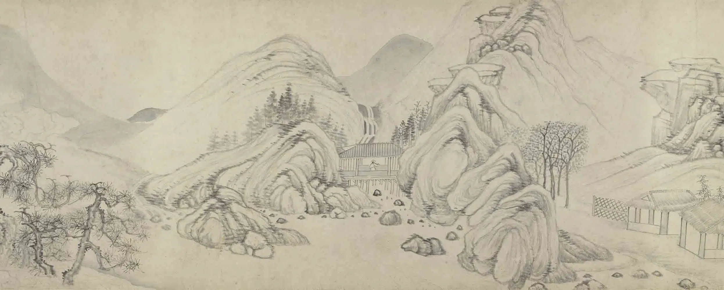 明朝【沈颢灏】《山水卷》 第7张