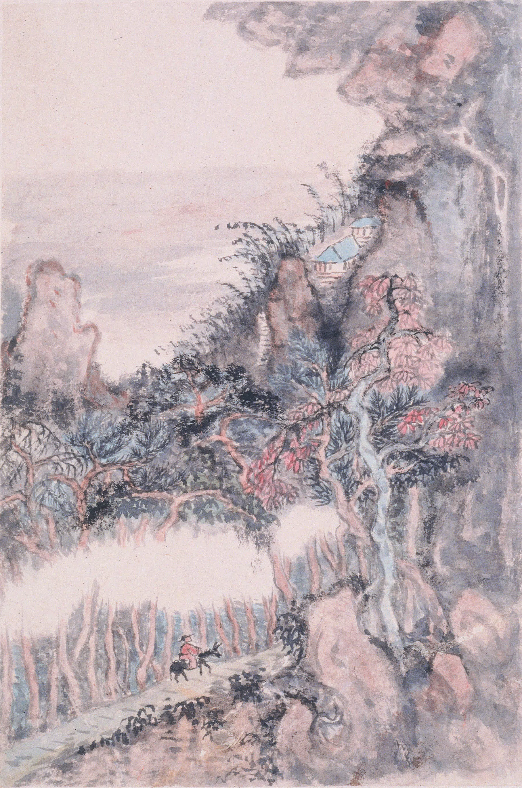 清代【髡残(石谿)】《山水册》