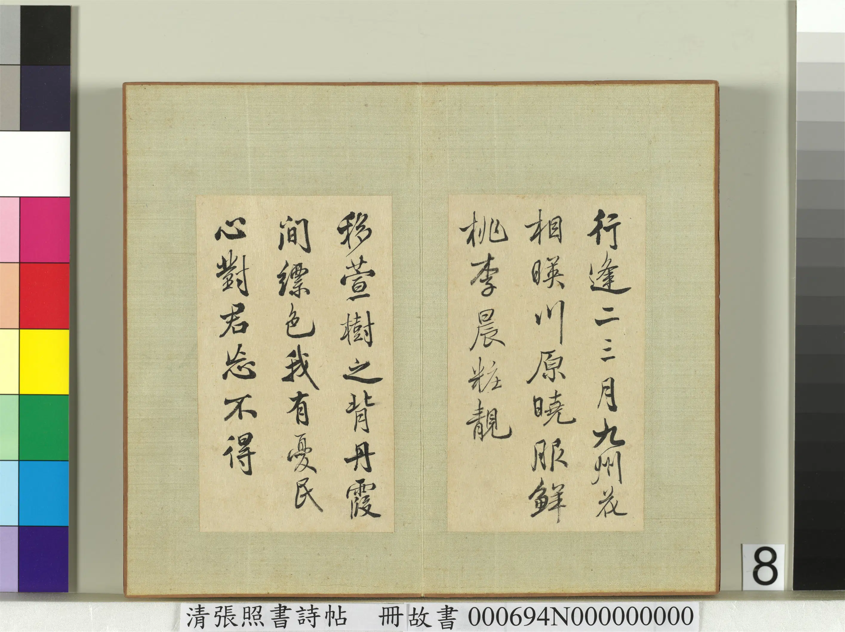 清代【张照】《书诗帖册》 第11张