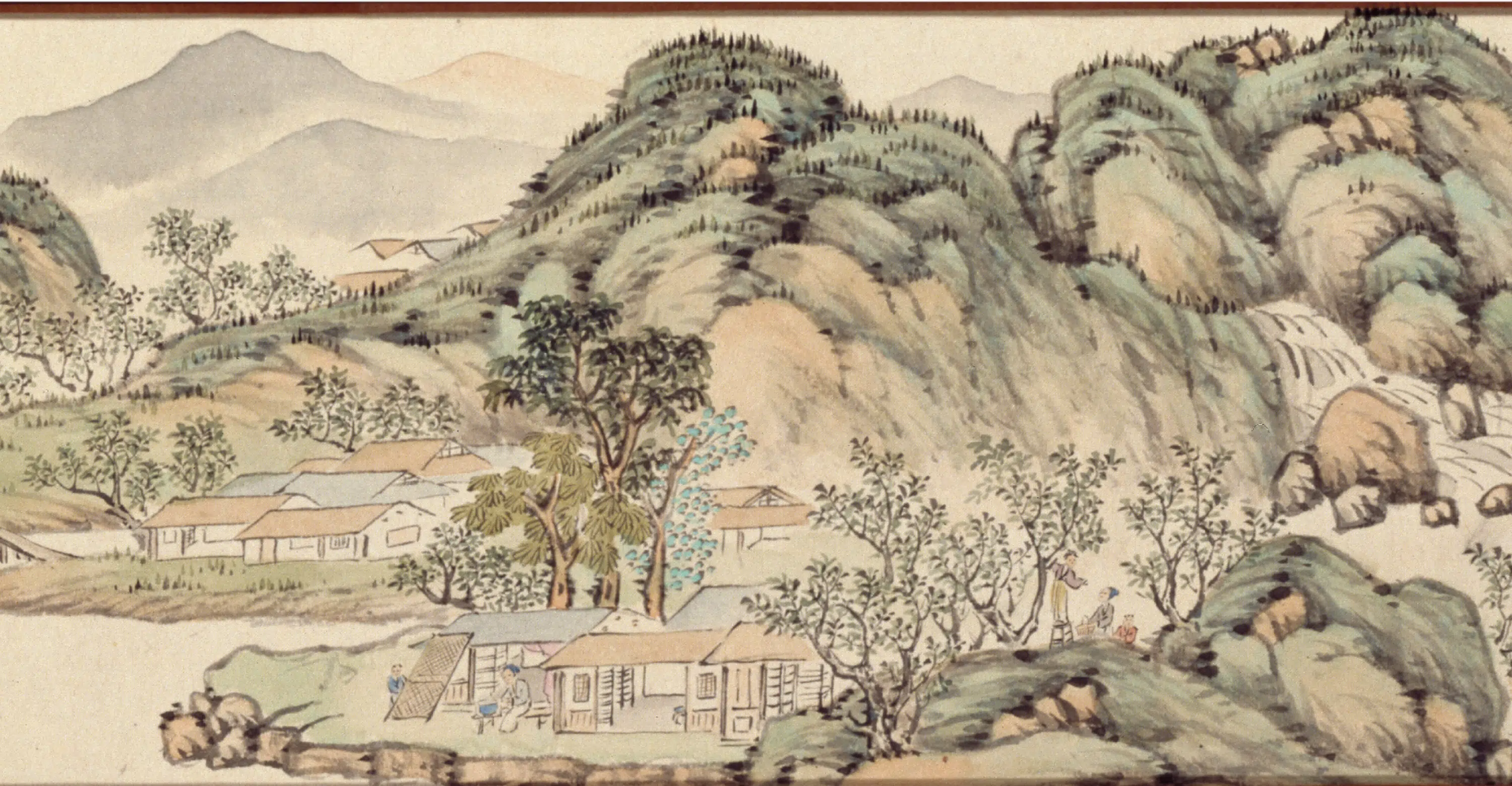 清代【董诰】《万户桑麻图卷》 第3张