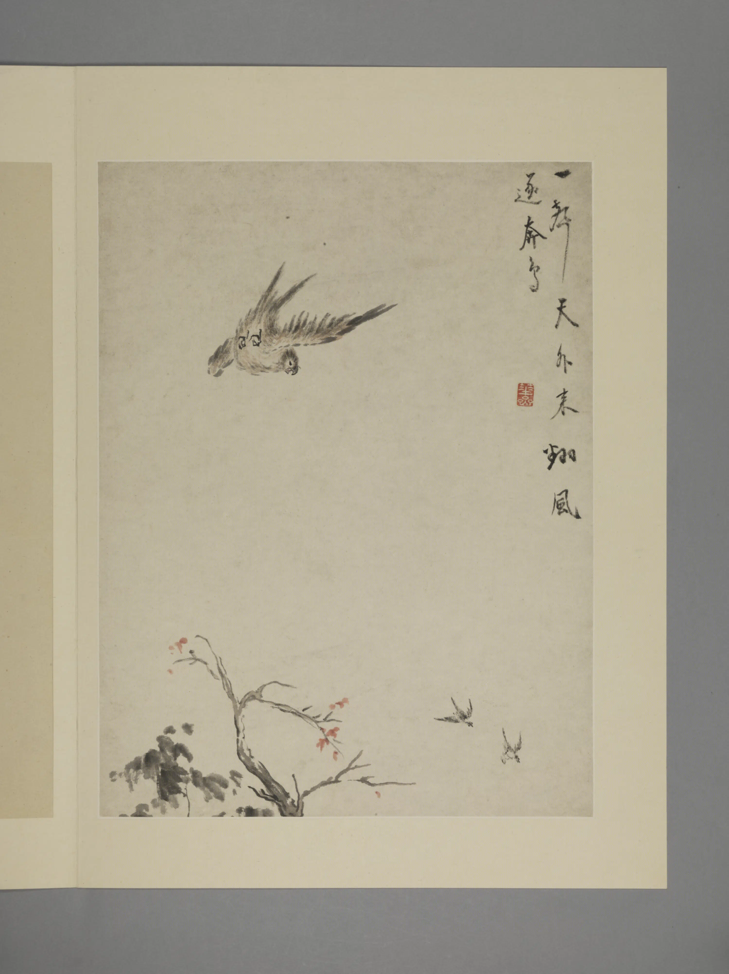 清代【华喦】《花鸟图册（11开）》 第3张