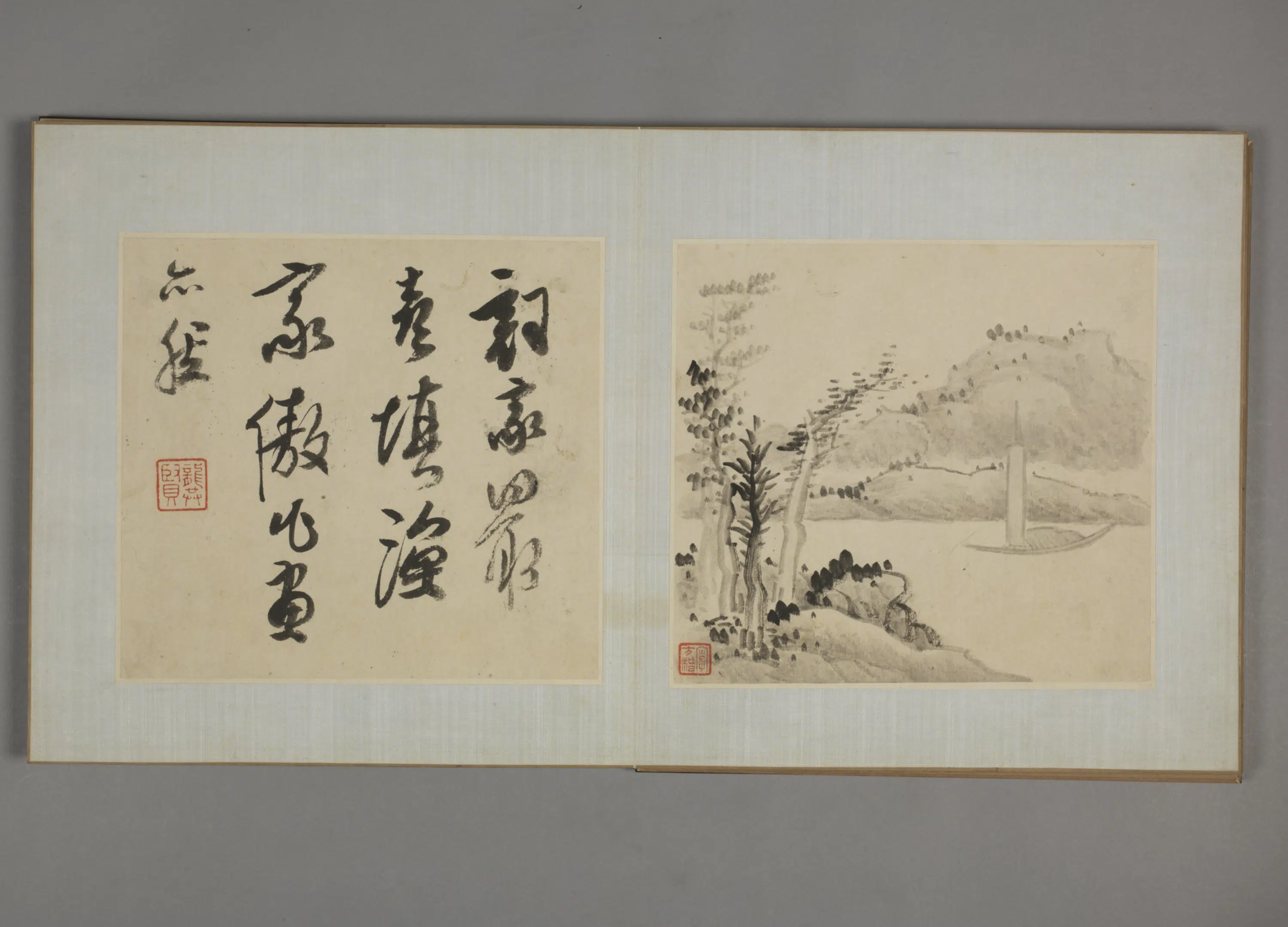 清代【官铨】《山水图册》 第12张