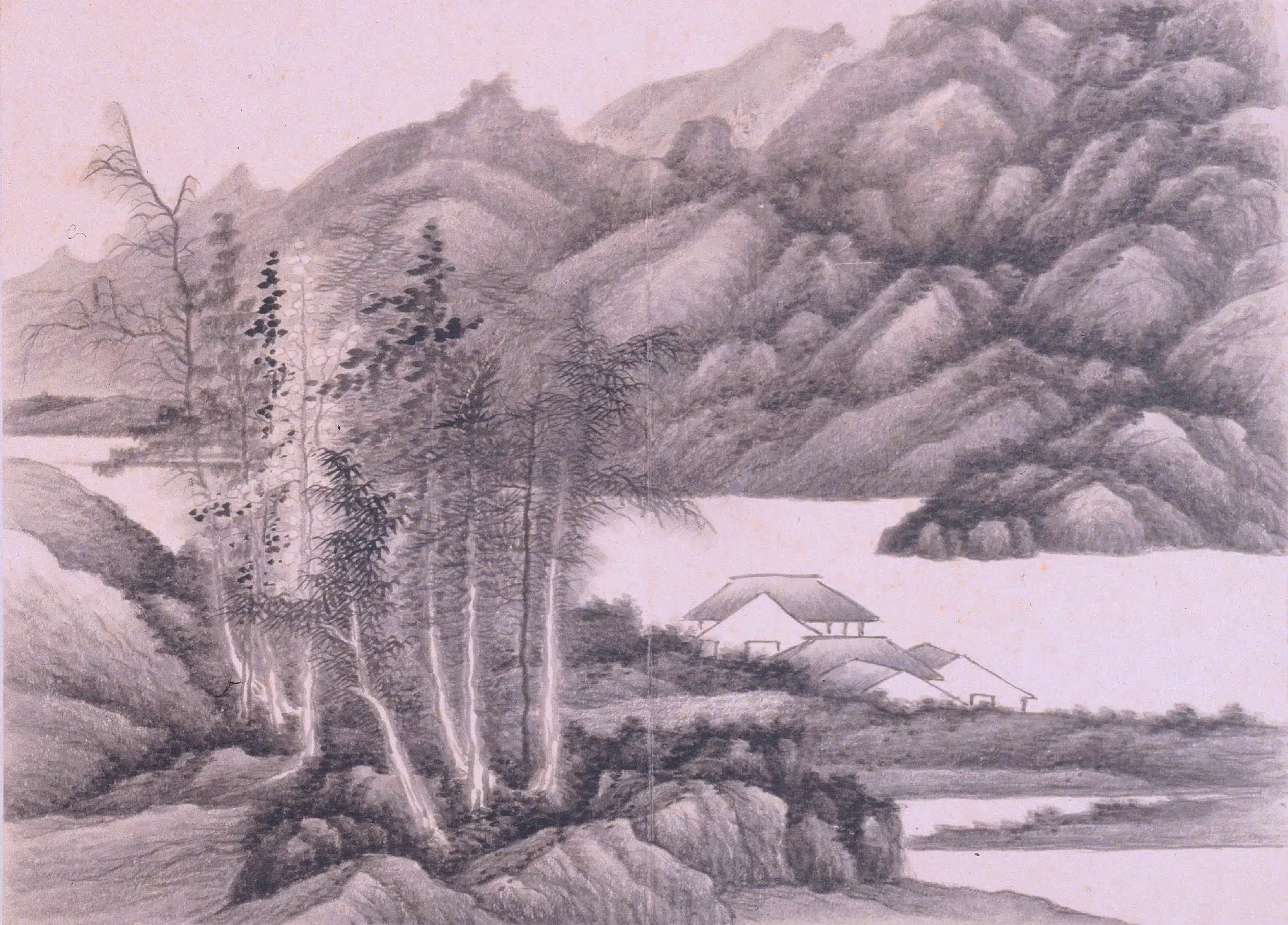 清代【龚贤】《山水册》