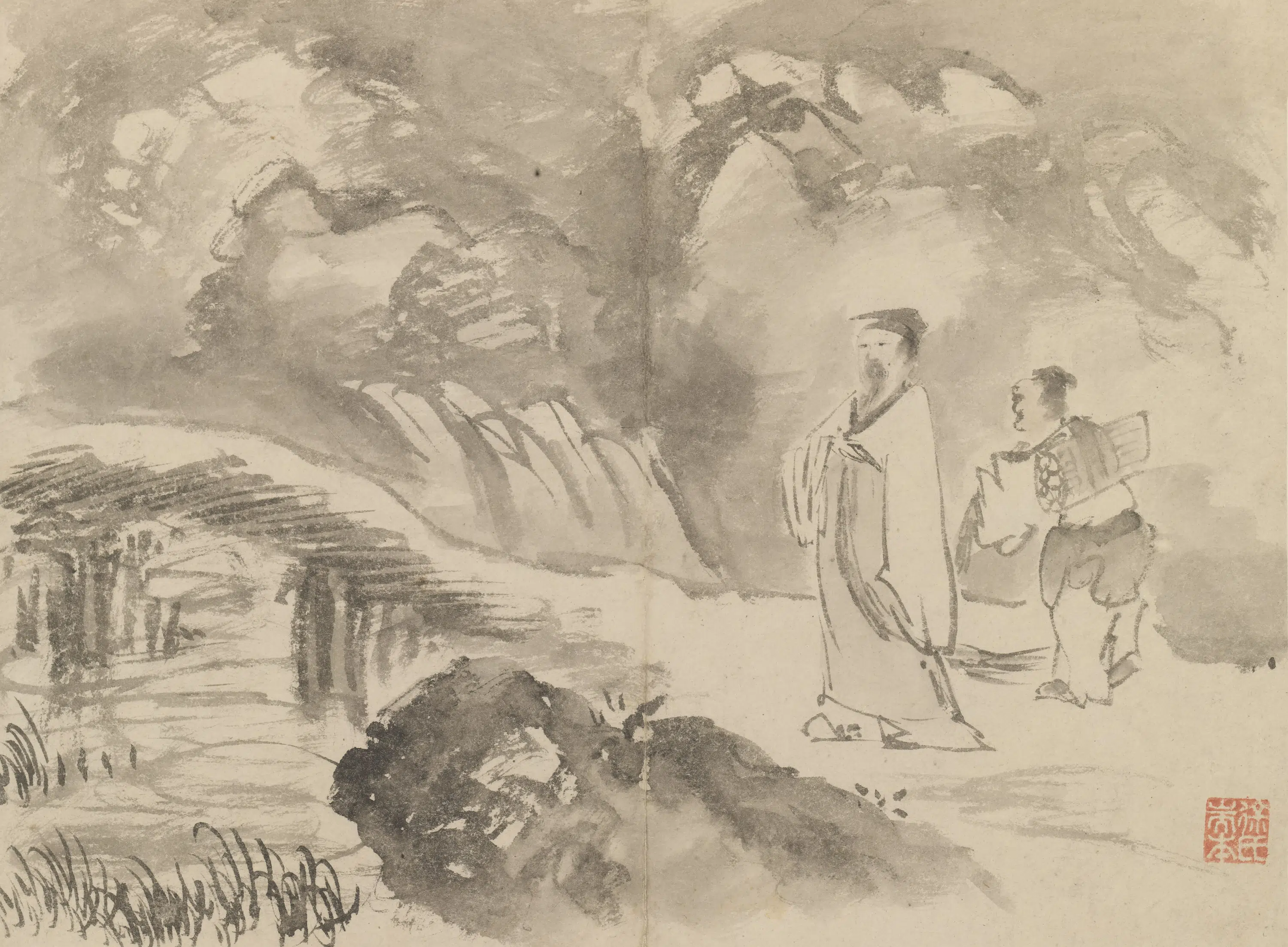 明朝【史忠（徐端本）】《杂画册》 第10张