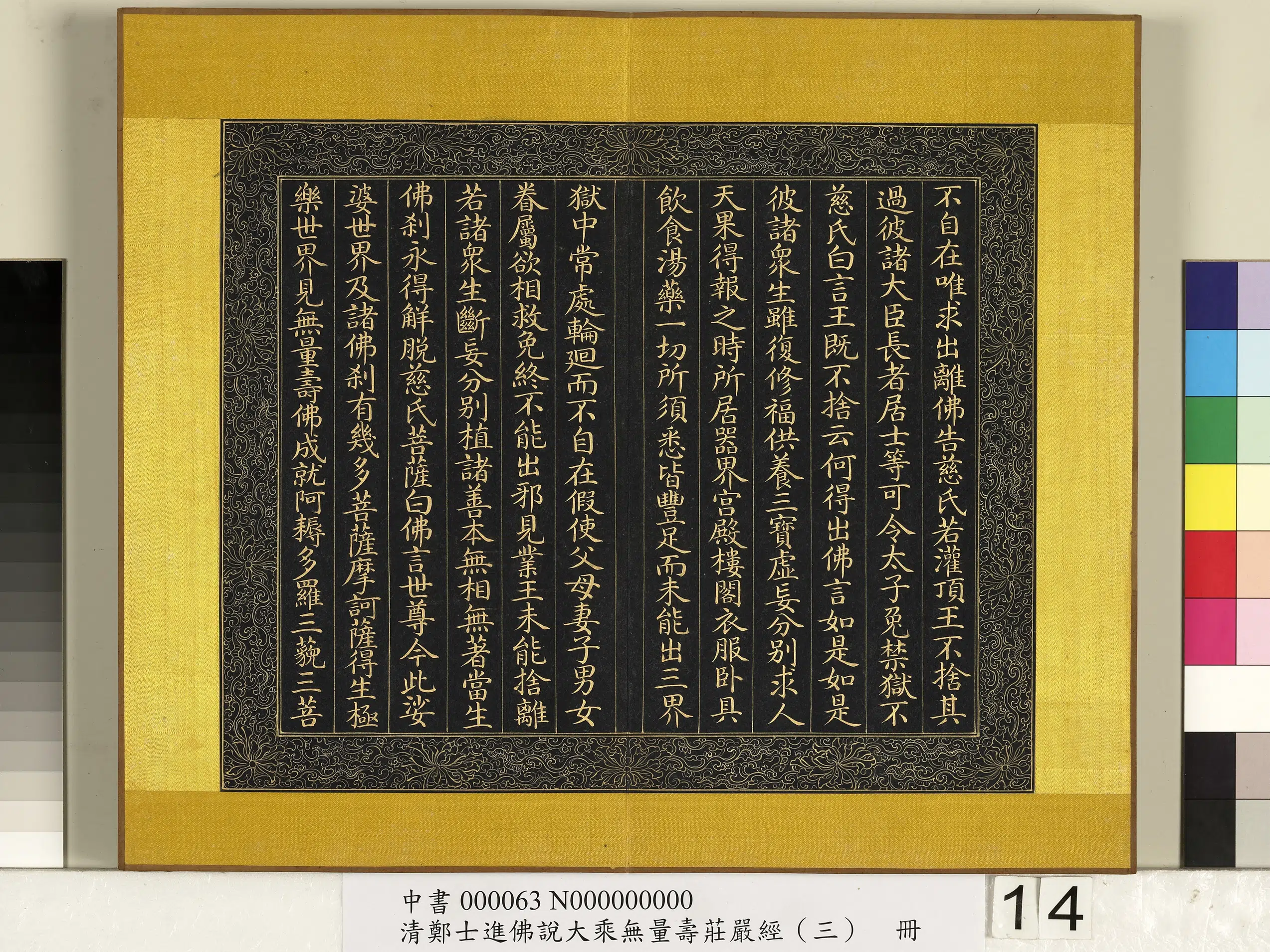 清代【郑大进】《佛说无量寿庄严经(三)册》 第6张 清代【郑大进】《佛说无量寿庄严经(三)册》 第6张