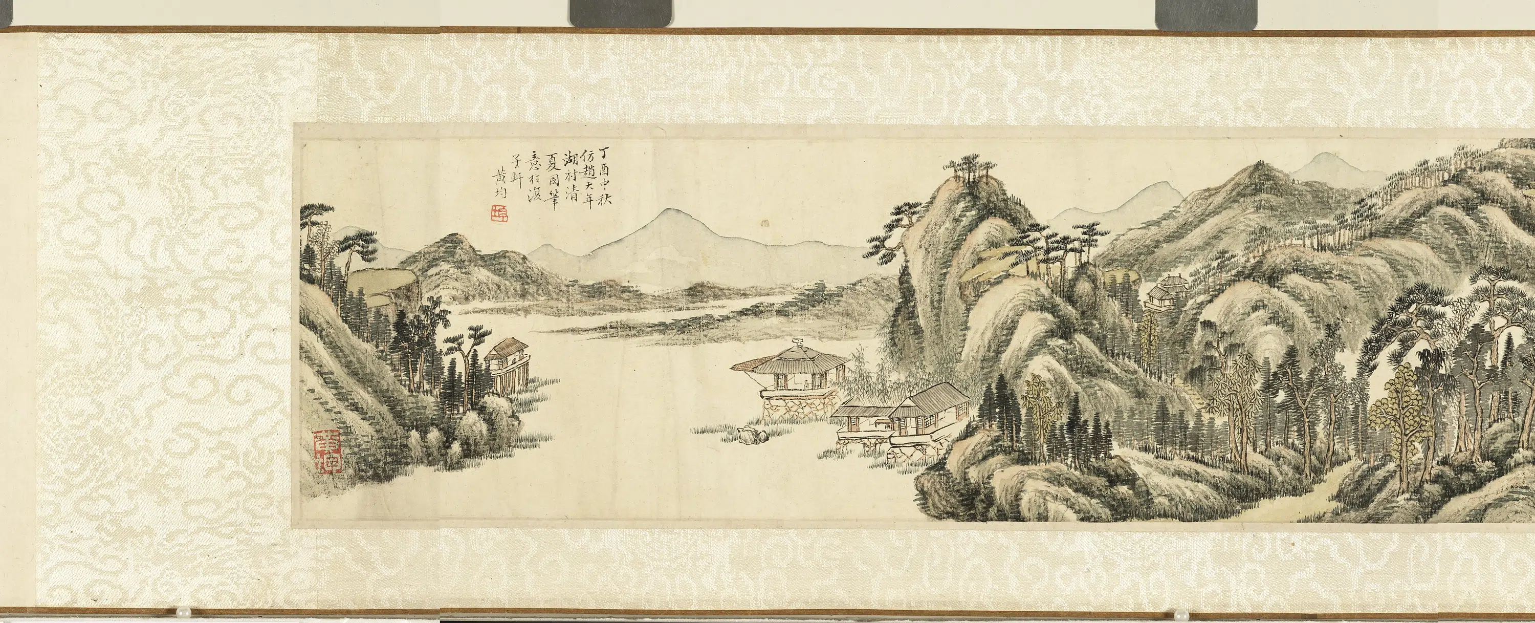 清代【黄均】《湖村夏图卷》 第2张