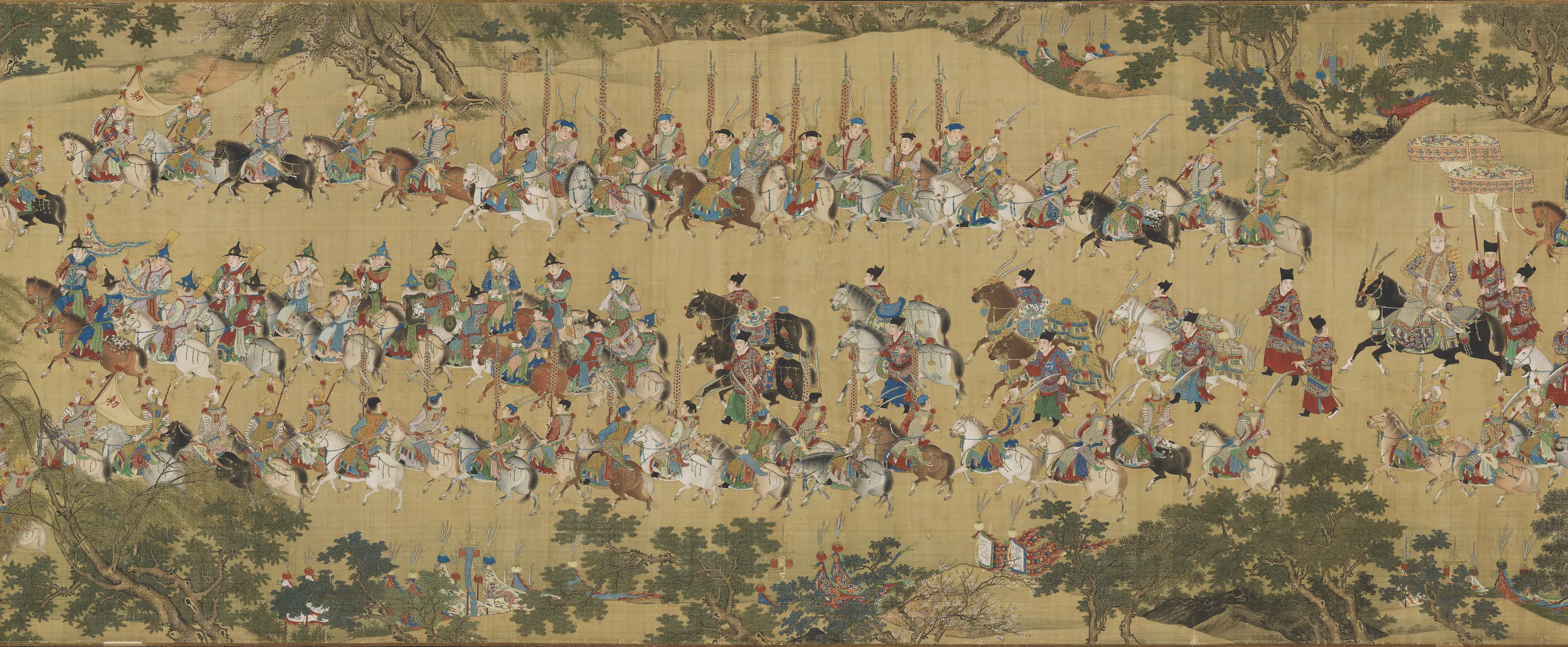 明朝《明人画出警图卷》 第12张 明朝《明人画出警图卷》 第12张