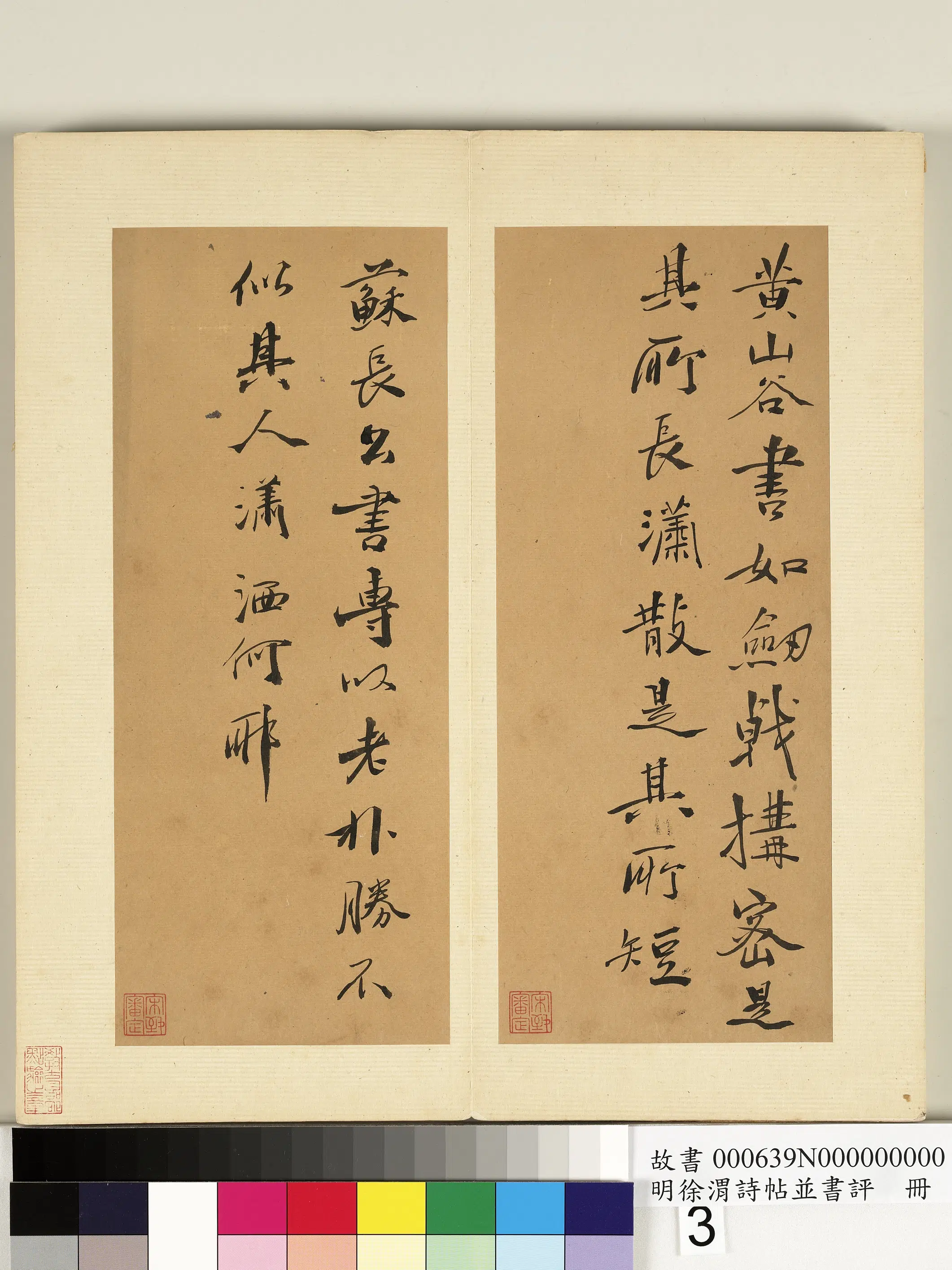 明朝【徐渭】《诗帖并书评册》 第3张 明朝【徐渭】《诗帖并书评册》 第3张