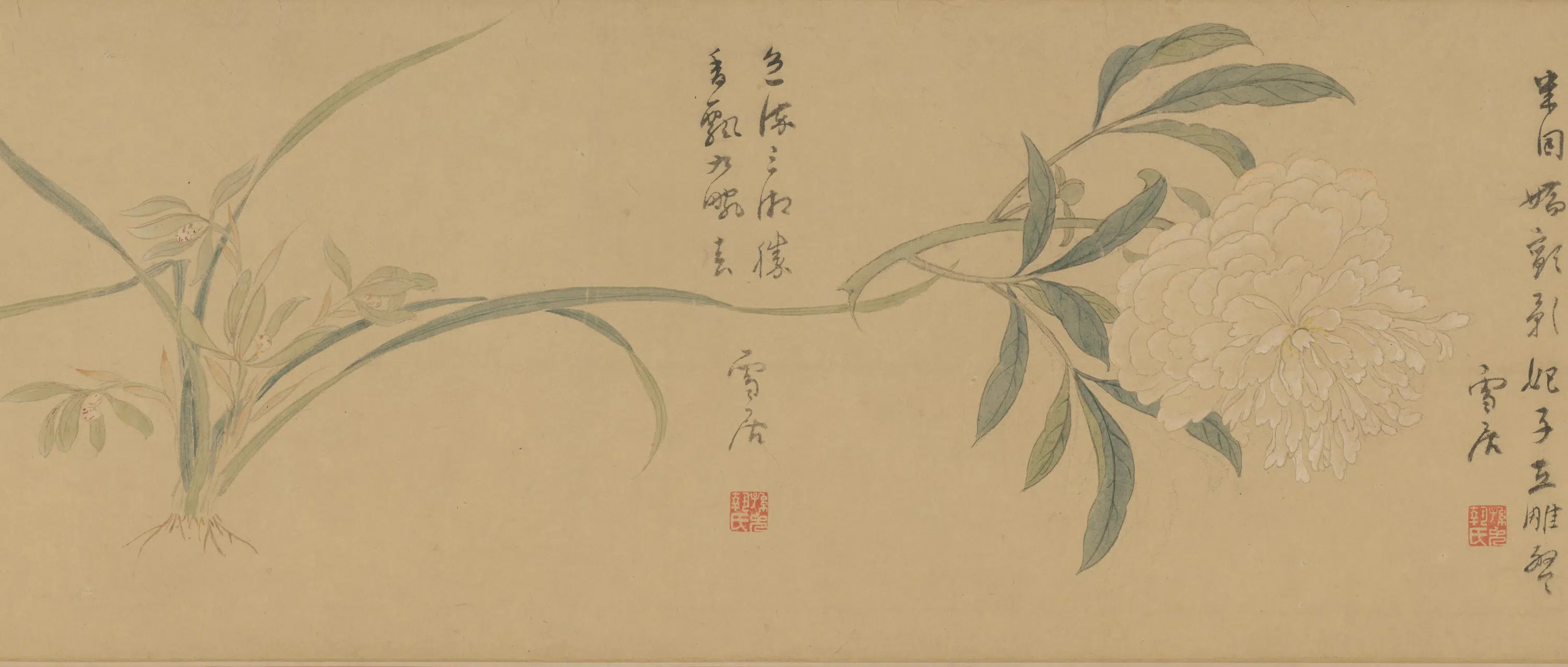 明朝【孙克弘】《百花图卷》 第9张