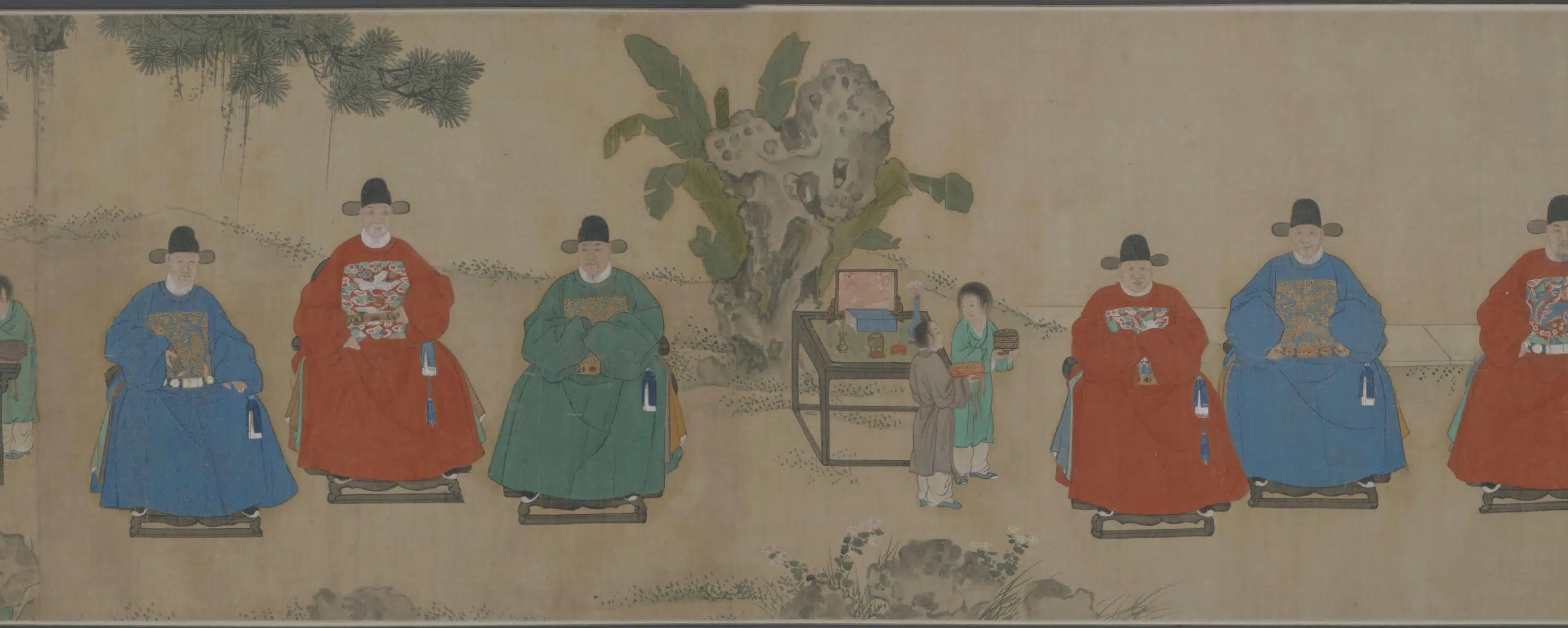 明朝【佚名】《十同年图卷》 第2张
