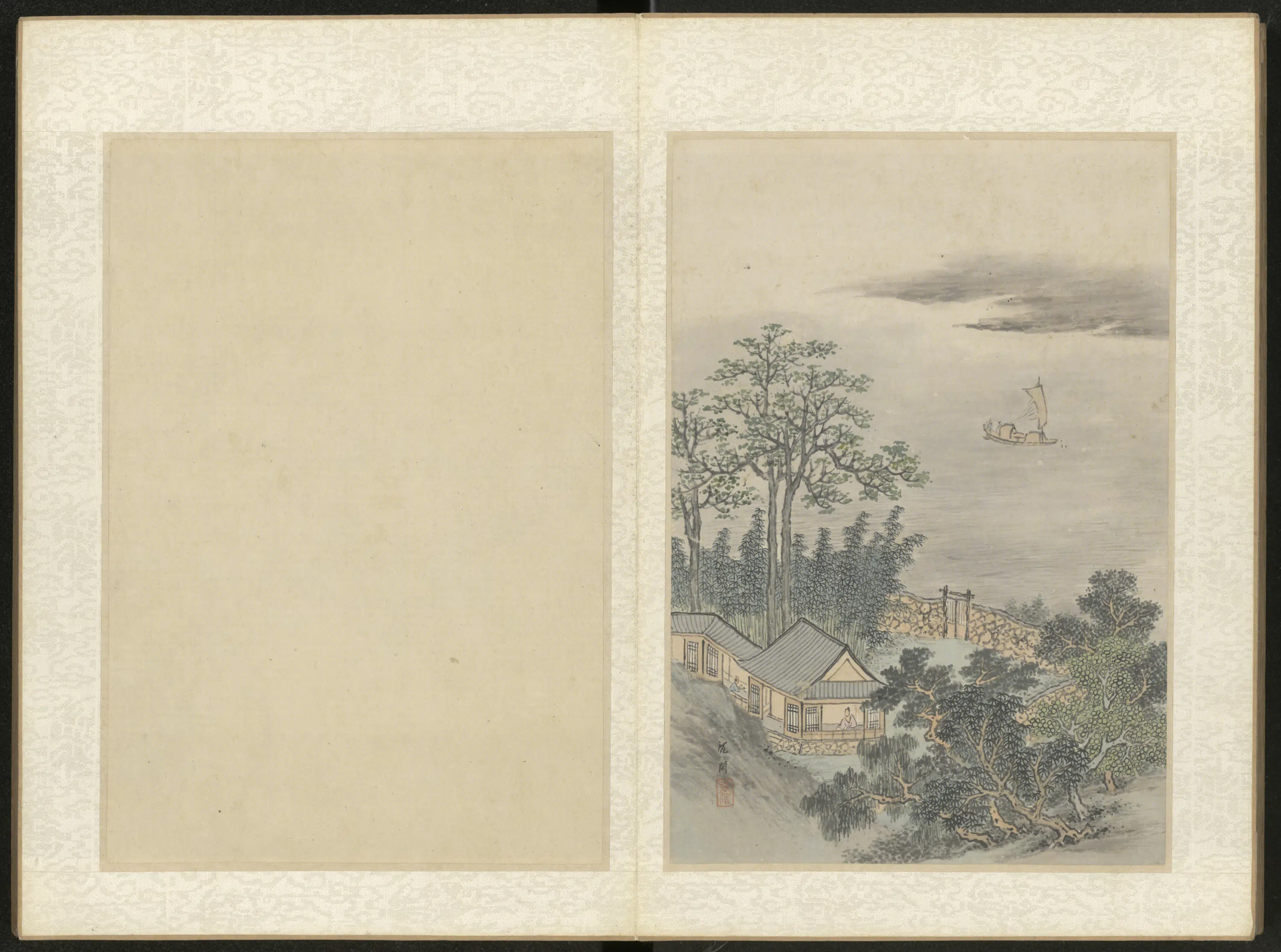 清代【沈闳】《山水册》 第11张