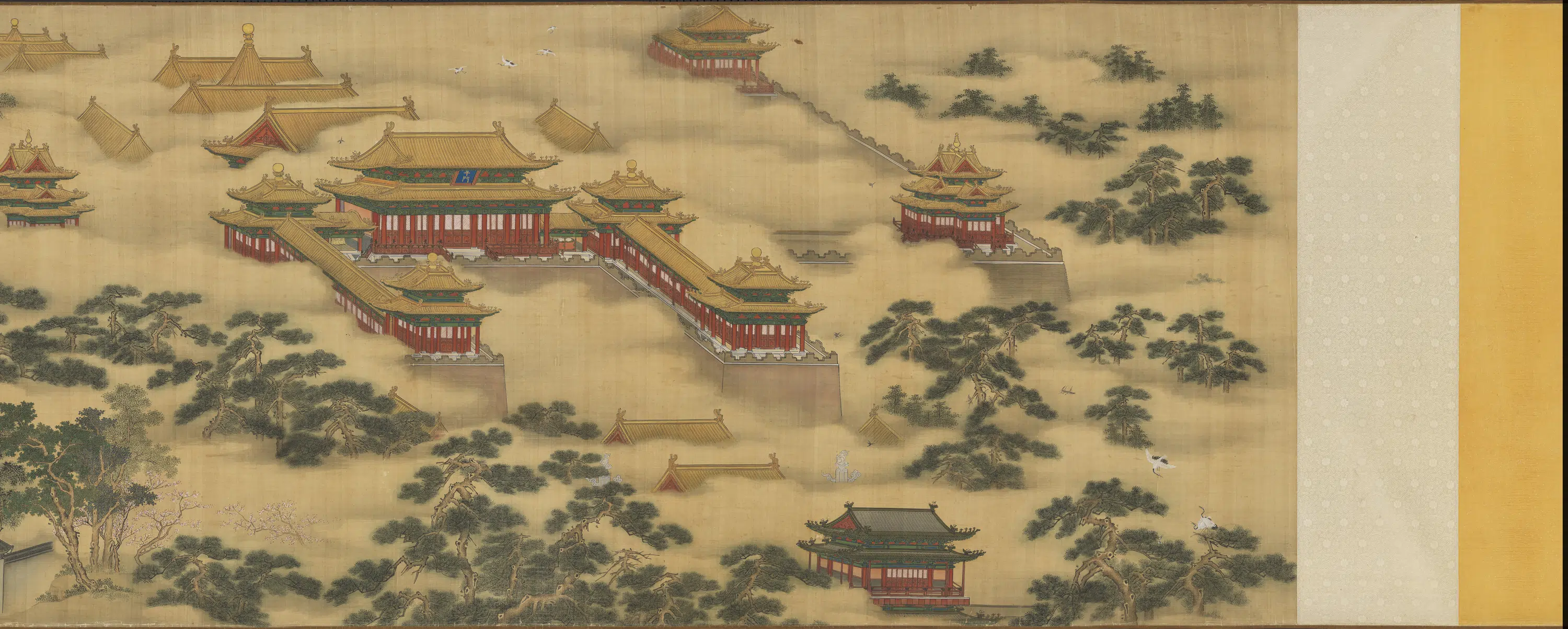 明朝《明人画入跸图卷》 第5张