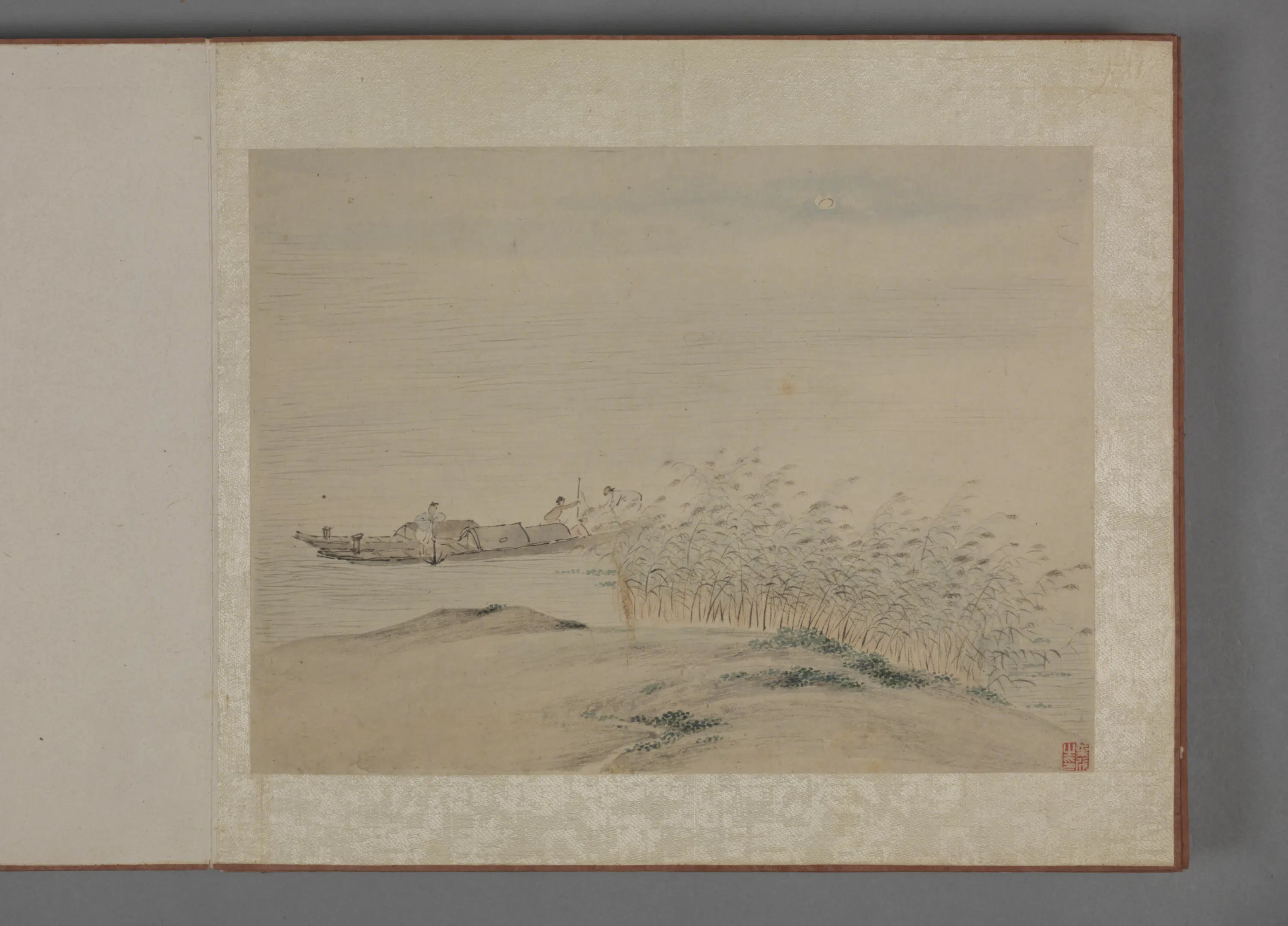 清代【叶欣】《山水册（10开）》 第6张