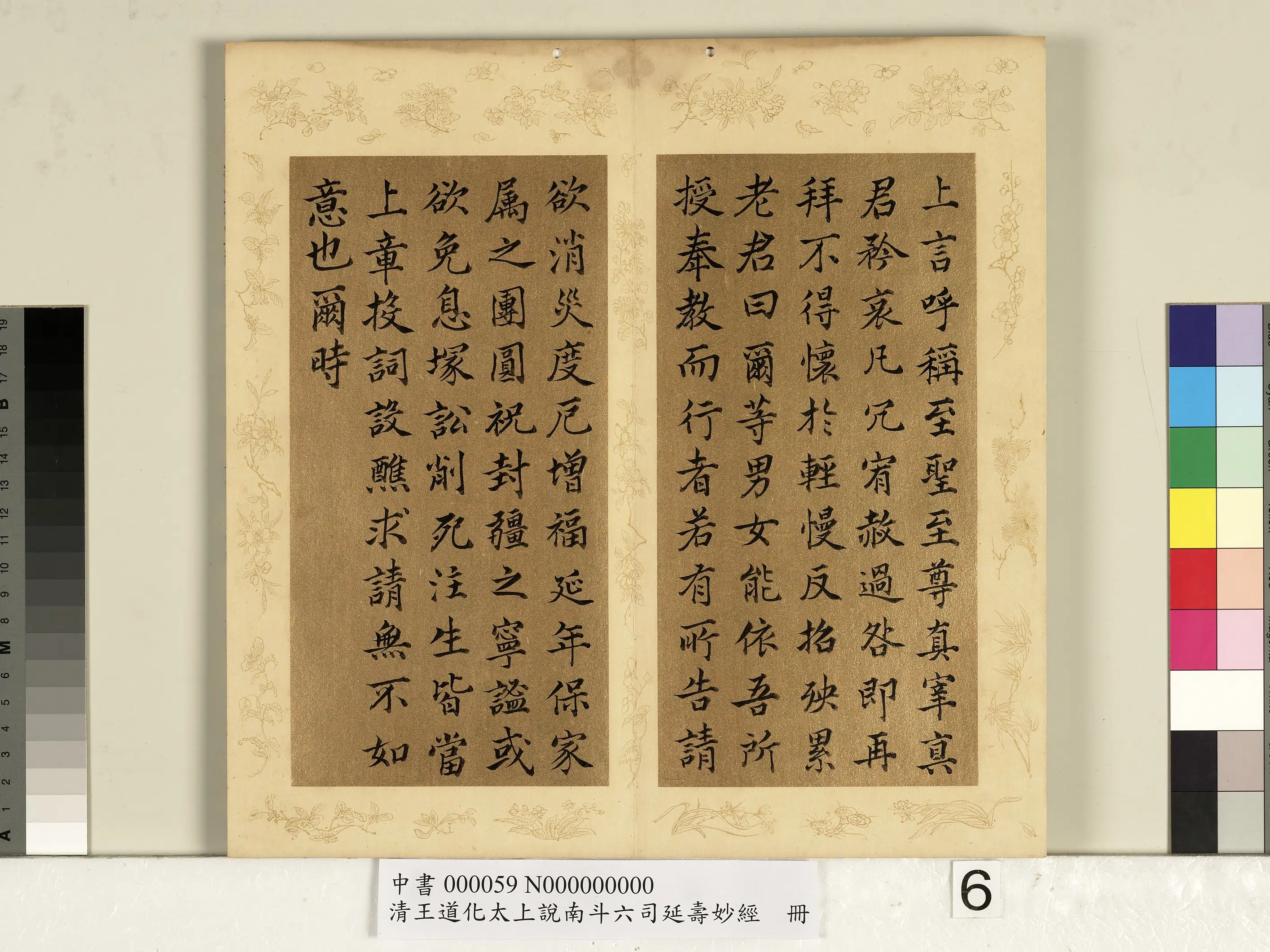 清代【王道化】《太上说南斗六司延寿度人妙经册图》 第11张