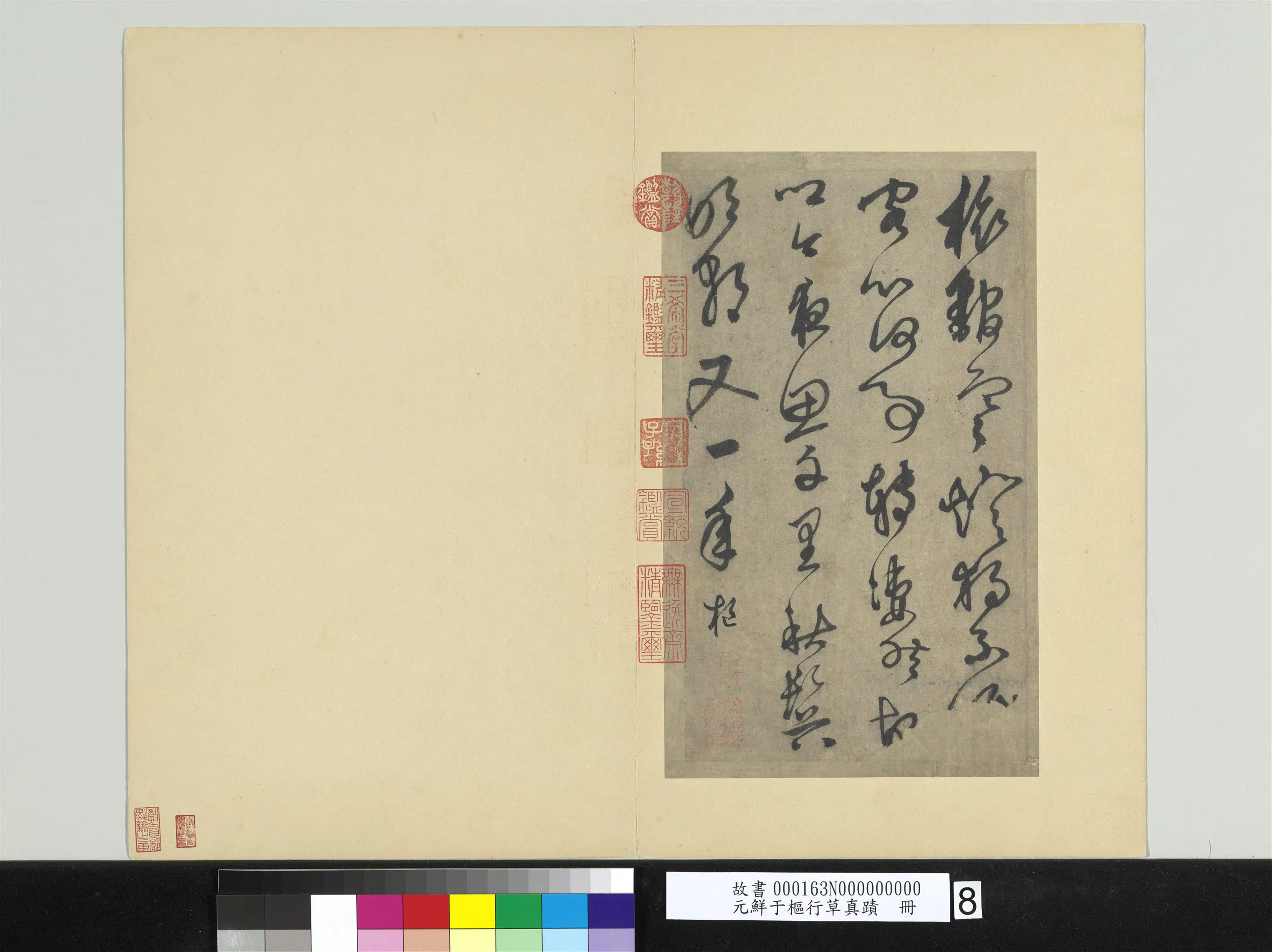 元朝【鲜于枢】《行草真迹册》 第8张