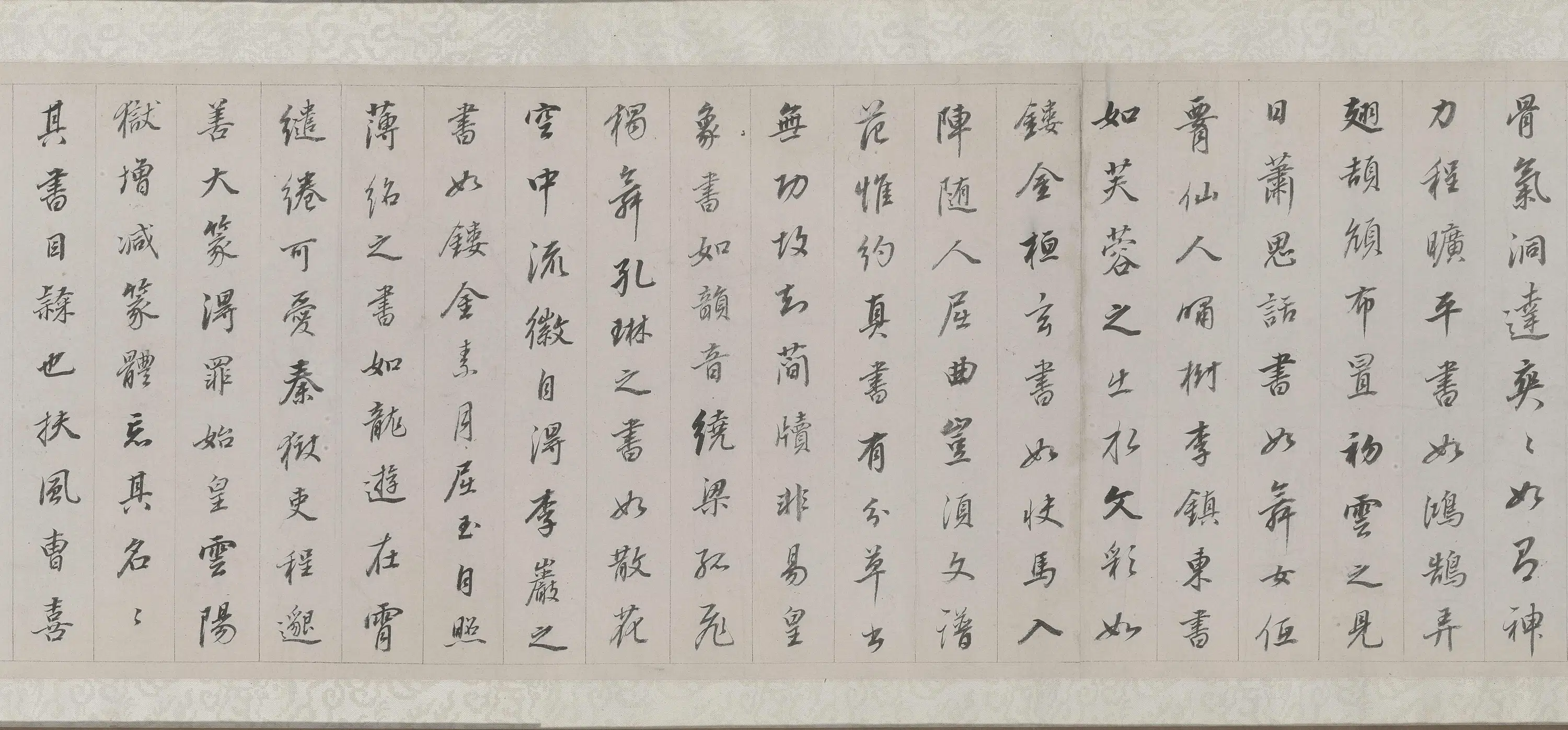 明朝【董其昌】《行书梁武帝书评卷》 第3张