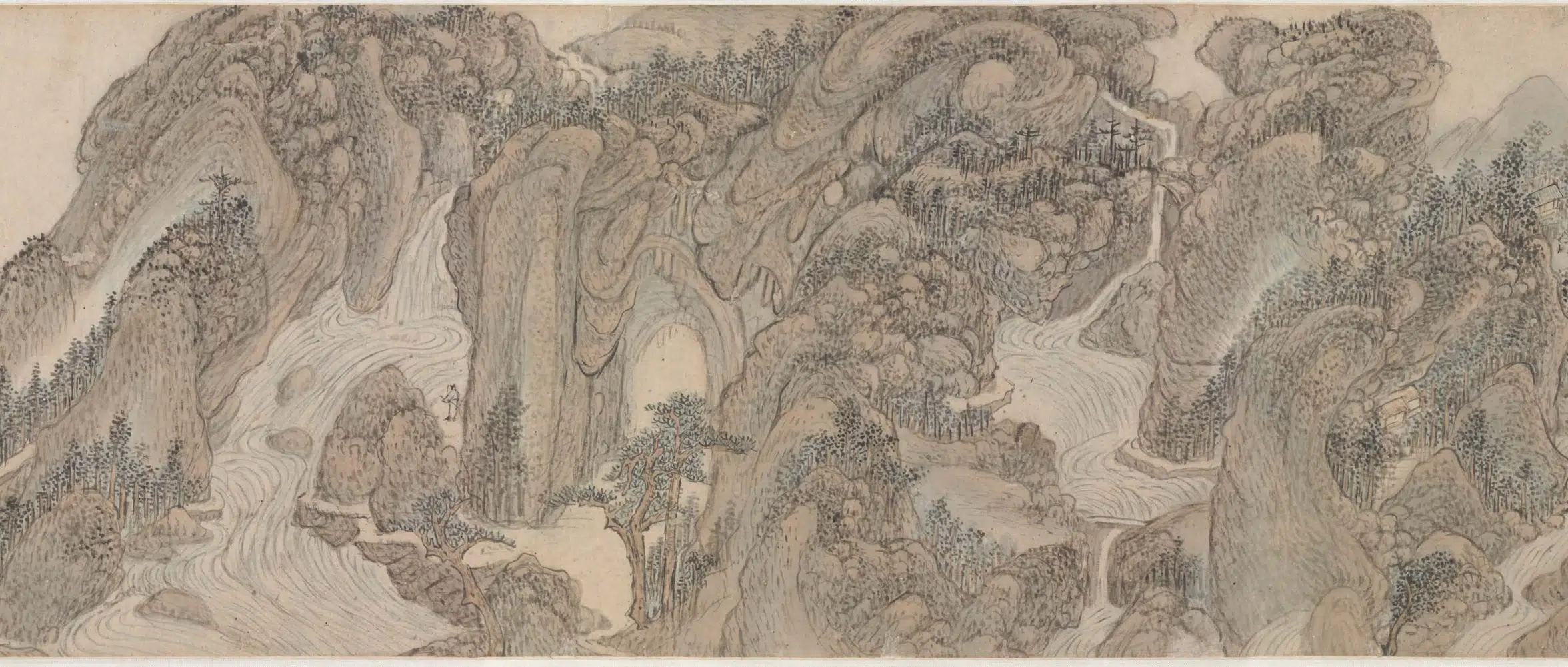 明朝【顾正谊】《华阳洞天图卷》 第4张