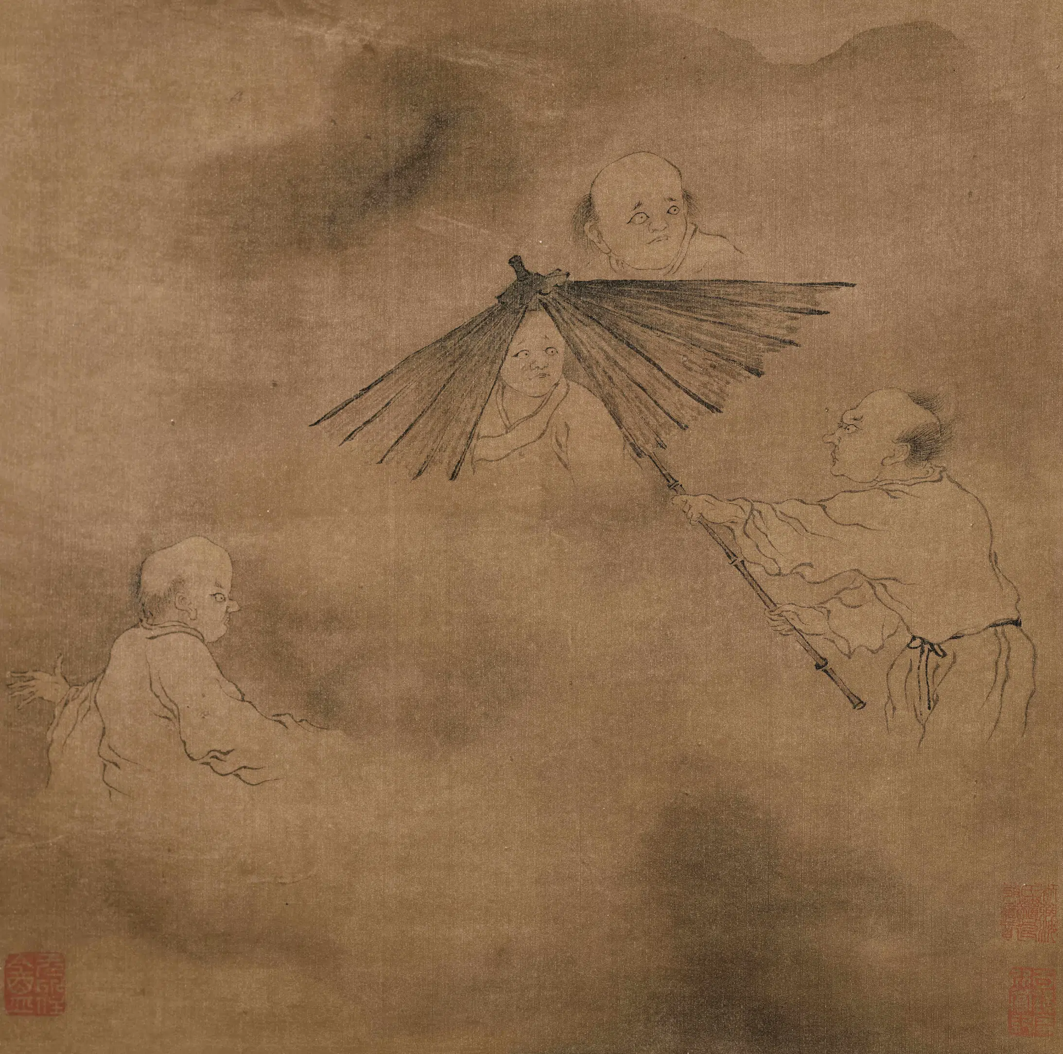 清代【罗聘】《鬼趣图卷》 第3张 清代【罗聘】《鬼趣图卷》 第3张