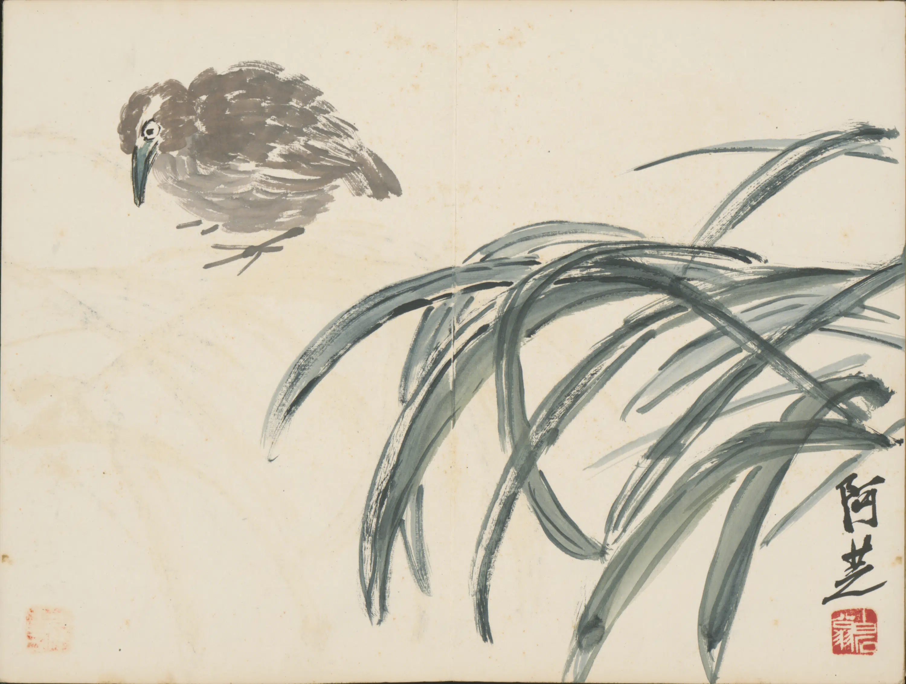近现代【齐白石】《花鸟册》