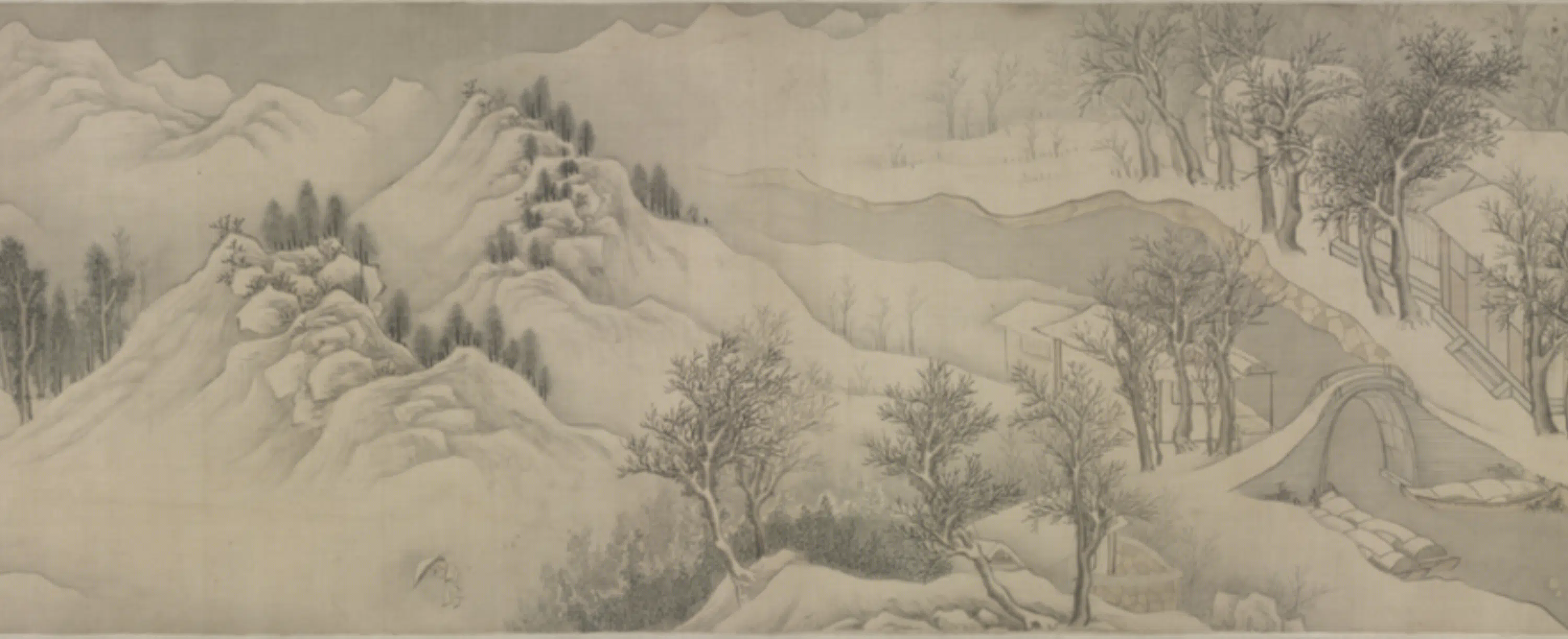 明朝【黄昌言】《雪夜暮归卷》 第8张 明朝【黄昌言】《雪夜暮归卷》 第8张