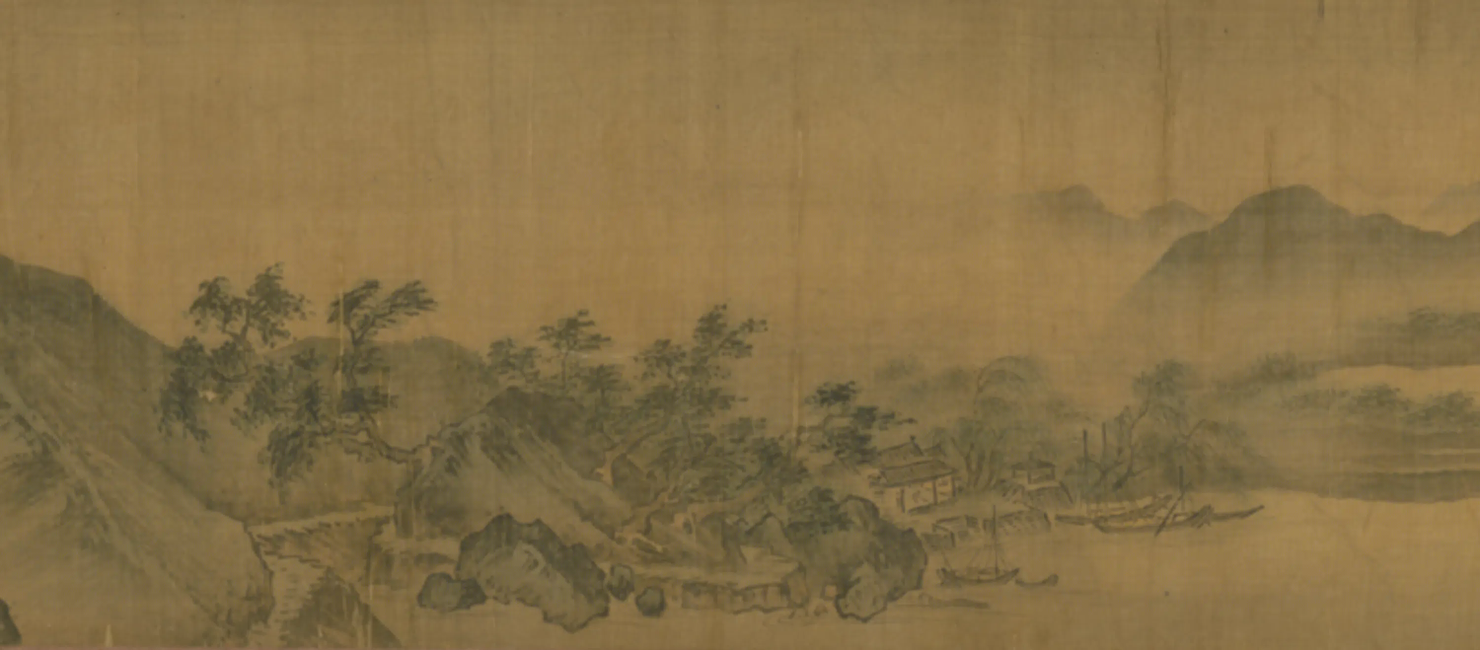 明朝【明山】《画山水图卷》 第5张