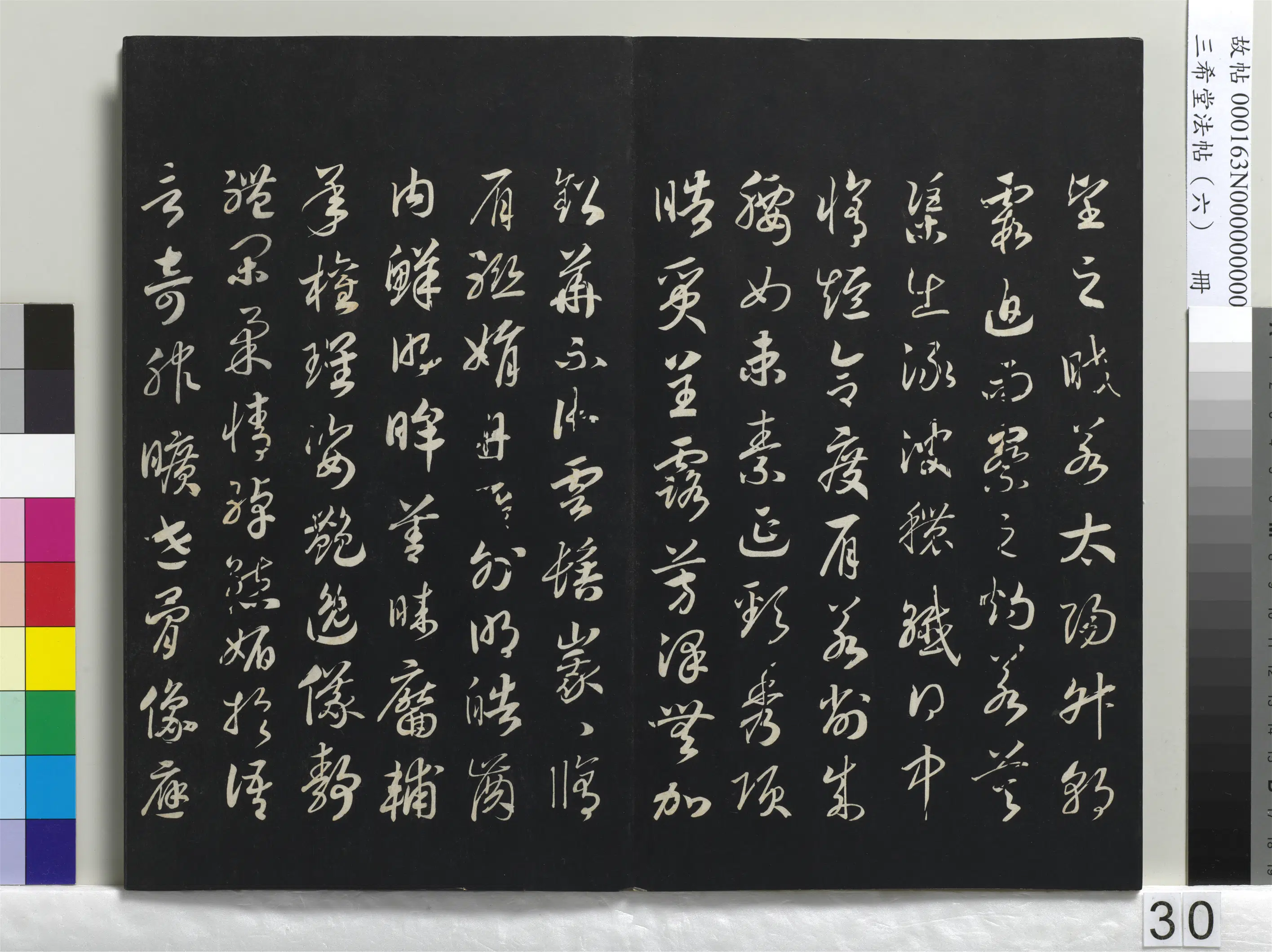 清代【爱新觉罗弘历-乾隆-清高宗】《三希堂法帖（六）册-1》 第24张