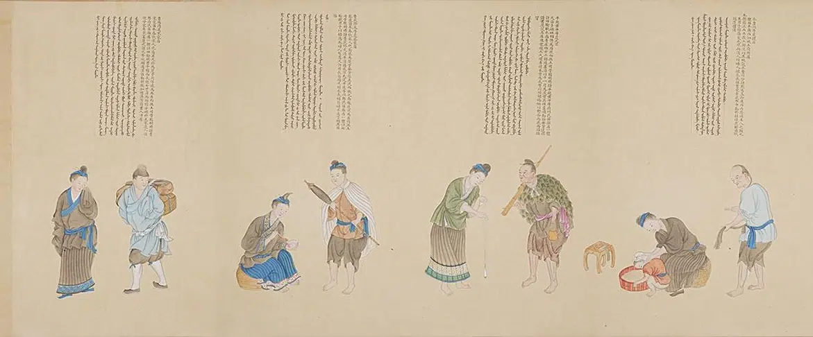 清代【清人】《画职贡图卷》 第2张