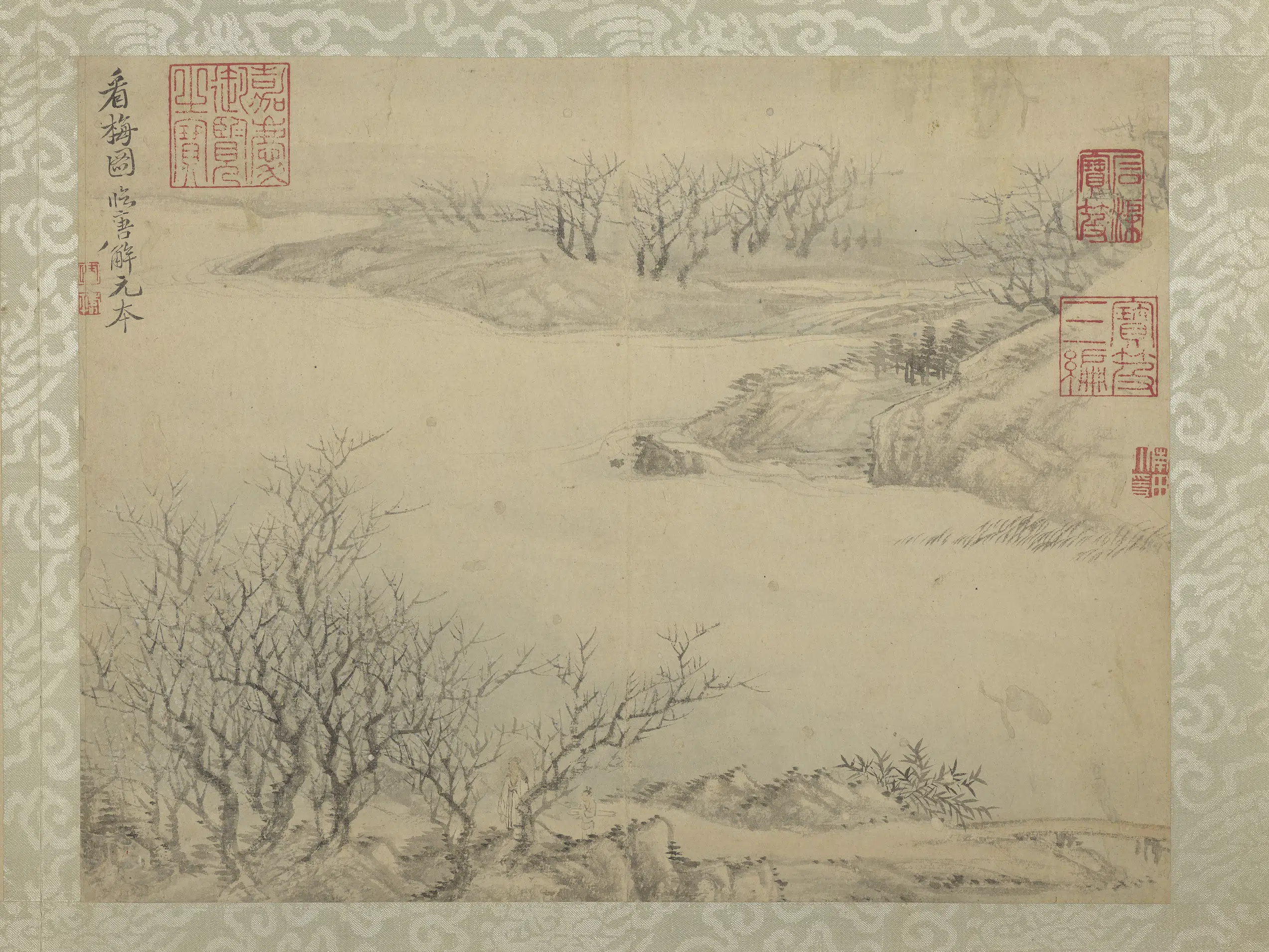清代【恽寿平】《仿古山水册-2-12开》 第2张