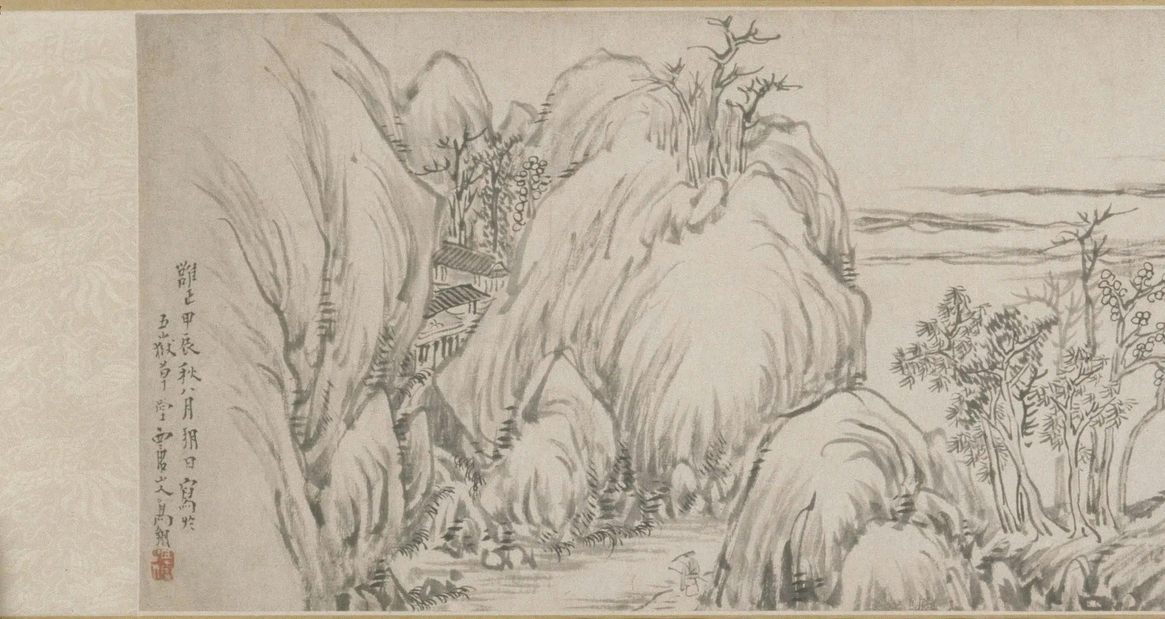 清代【高翔】《山水图卷》