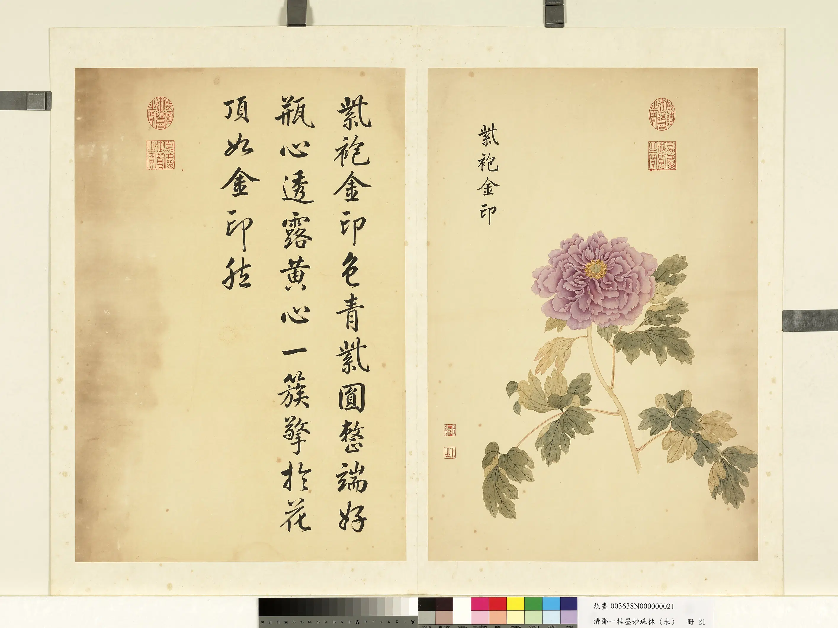 清代【邹一桂】《墨妙珠林（未）册》 第14张