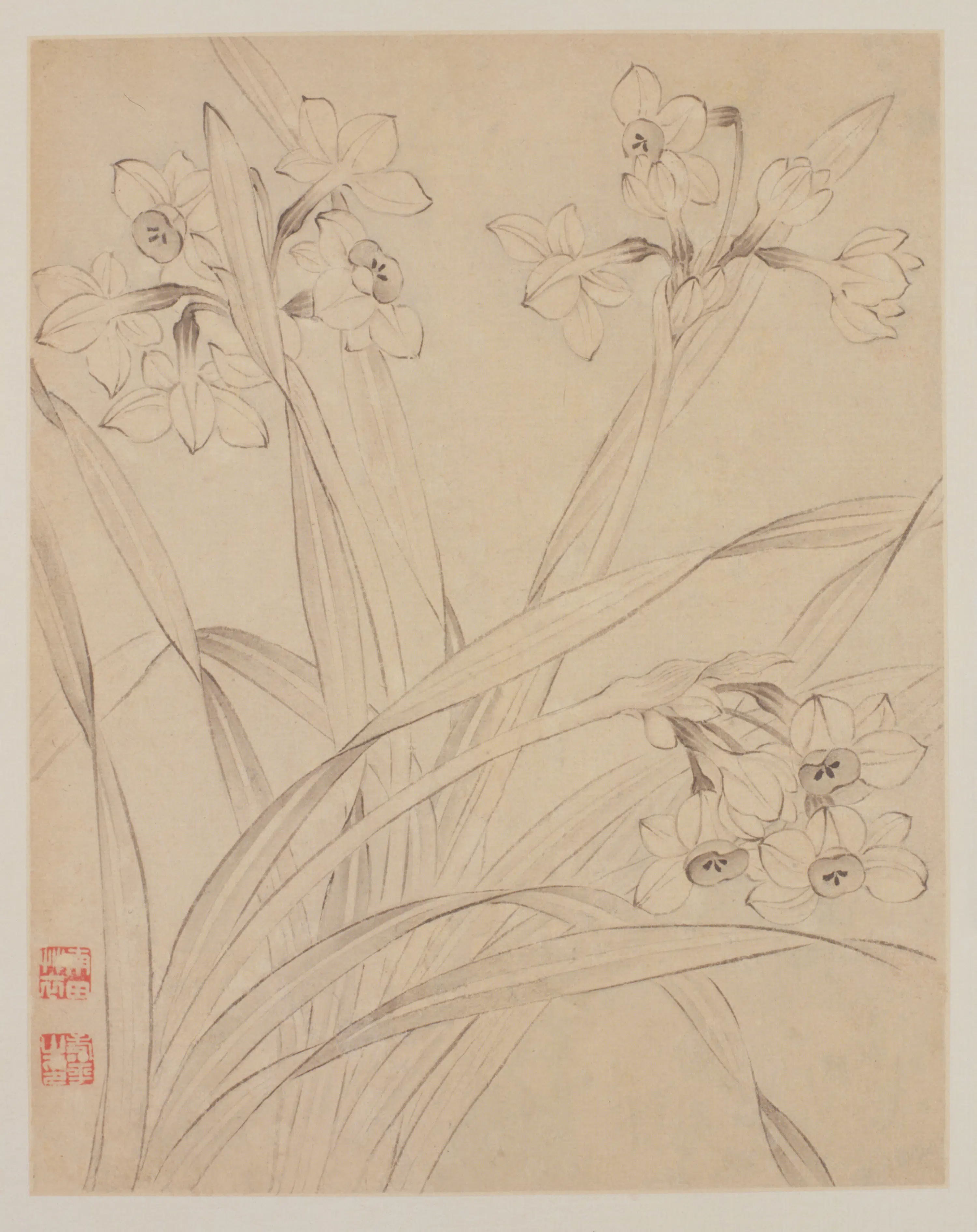 清代【恽寿平】《花鸟册(12开)》 第2张 清代【恽寿平】《花鸟册(12开)》 第2张