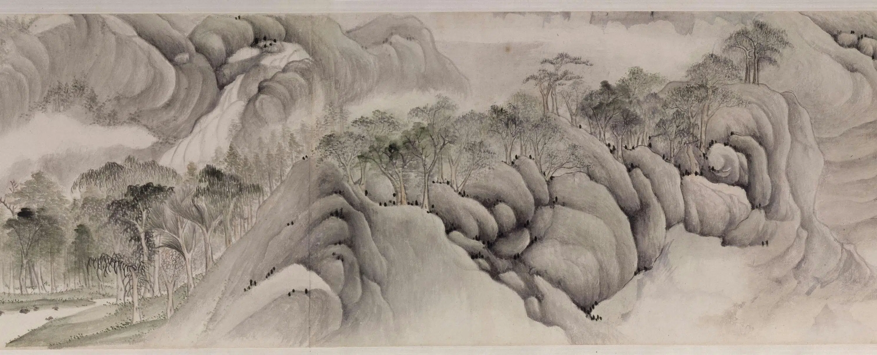清代【法若真】《天台山图卷》 第7张