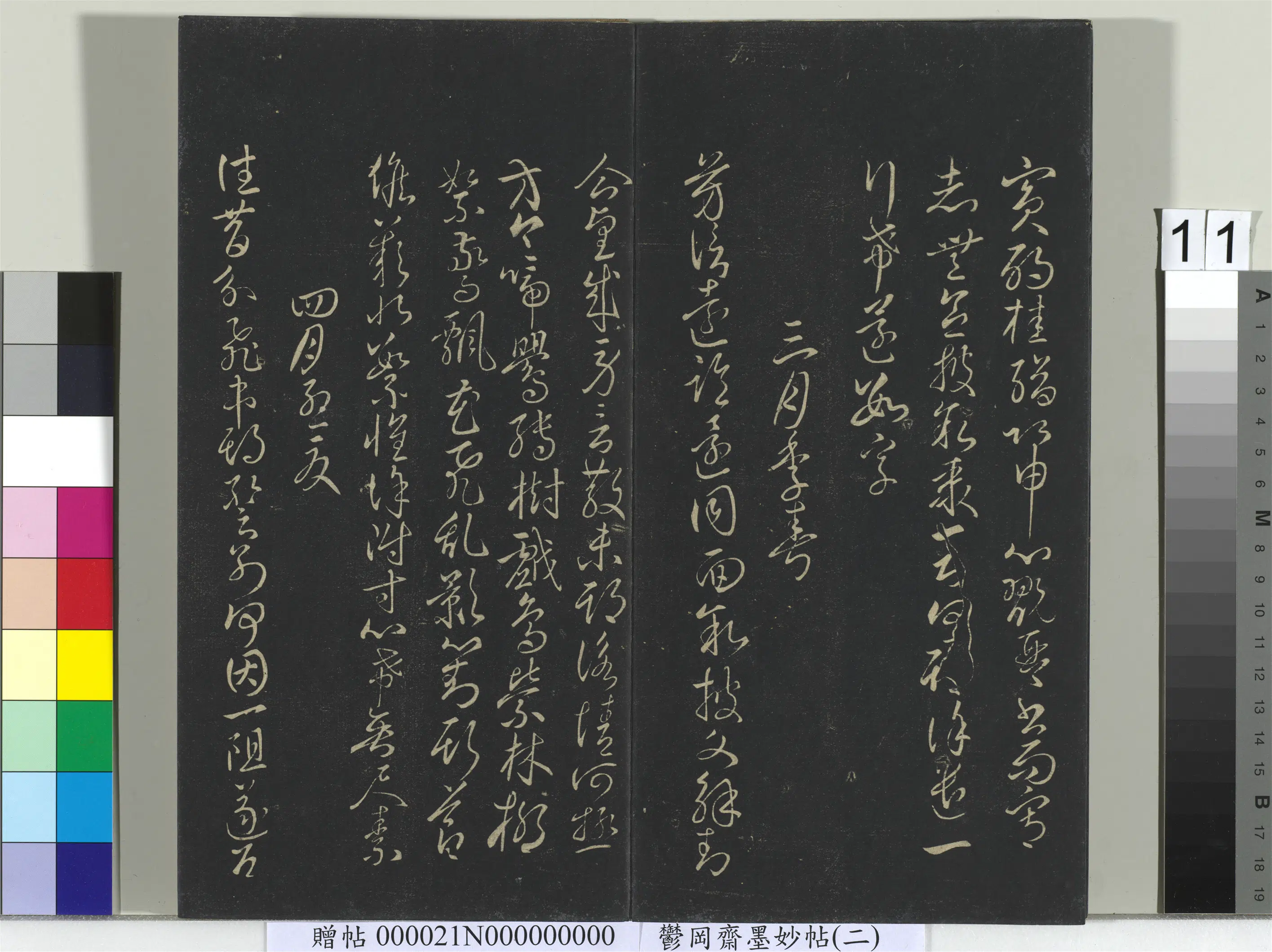唐朝【佚名】《郁冈斋墨妙帖(七)册-唐无名氏书月仪》 第2张 唐朝【佚名】《郁冈斋墨妙帖(七)册-唐无名氏书月仪》 第2张