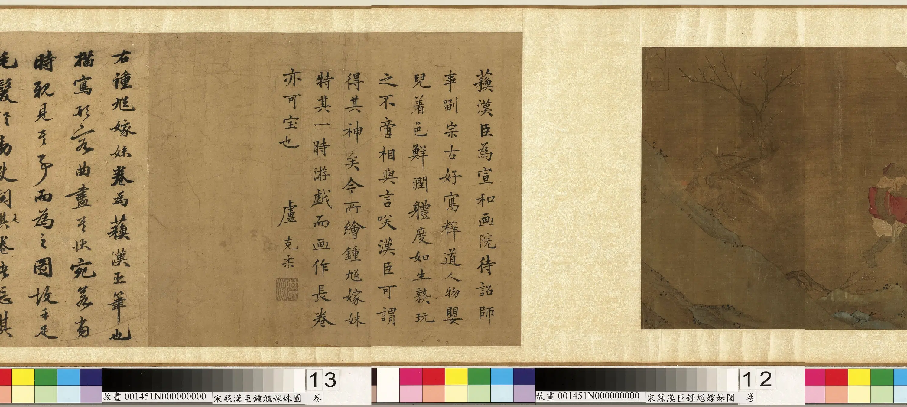 北宋【苏汉臣】《钟馗嫁妹图卷》 第2张