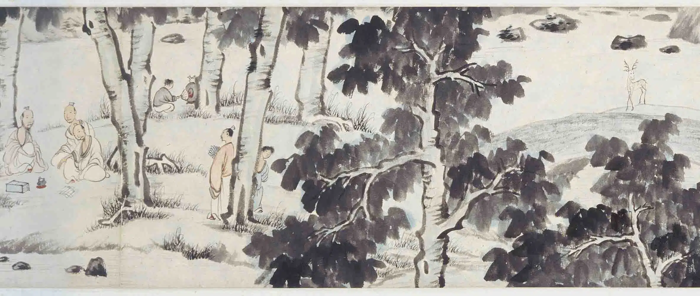 清代【萧云从】《四时山水卷》 第14张 清代【萧云从】《四时山水卷》 第14张