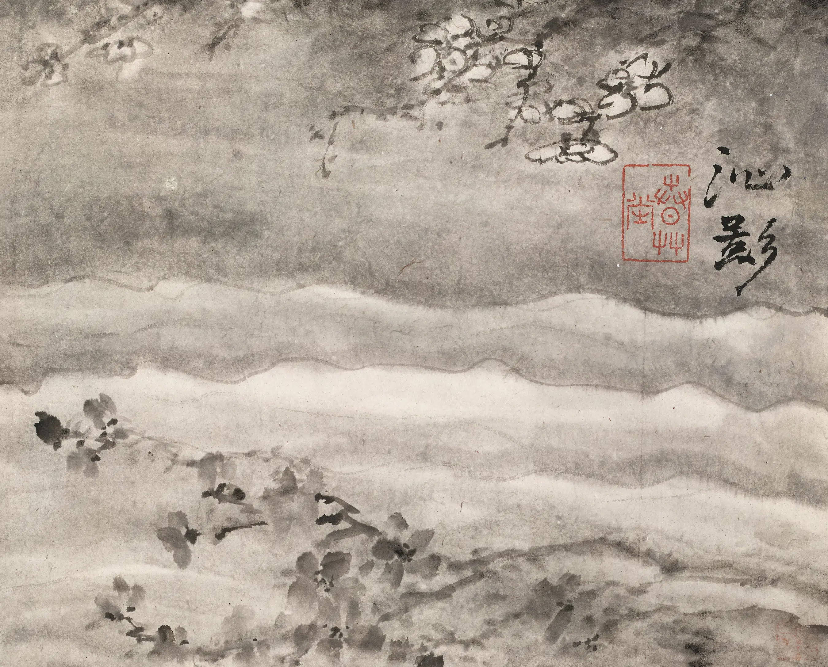 清代【高凤翰】《梅花诗画图册》 第16张 清代【高凤翰】《梅花诗画图册》 第16张