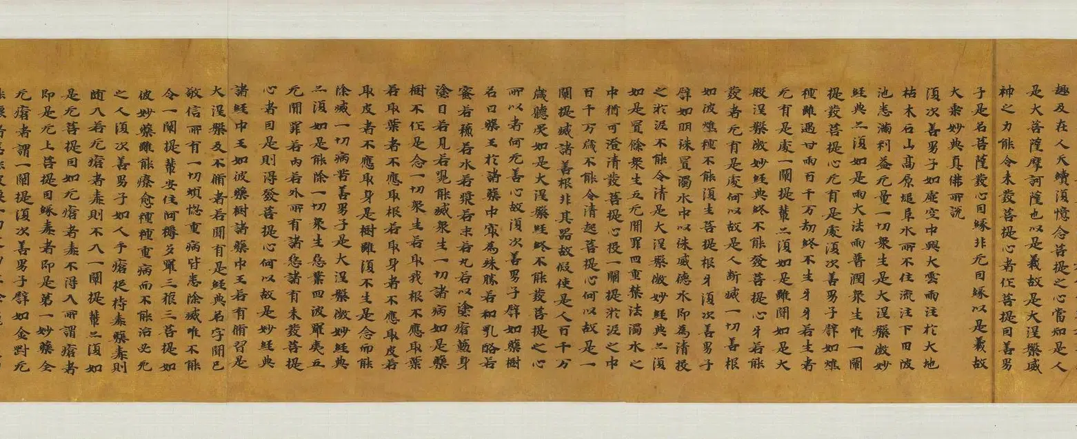 北周【佚名】《建德二年大涅槃经卷第九》 第5张 北周【佚名】《建德二年大涅槃经卷第九》 第5张