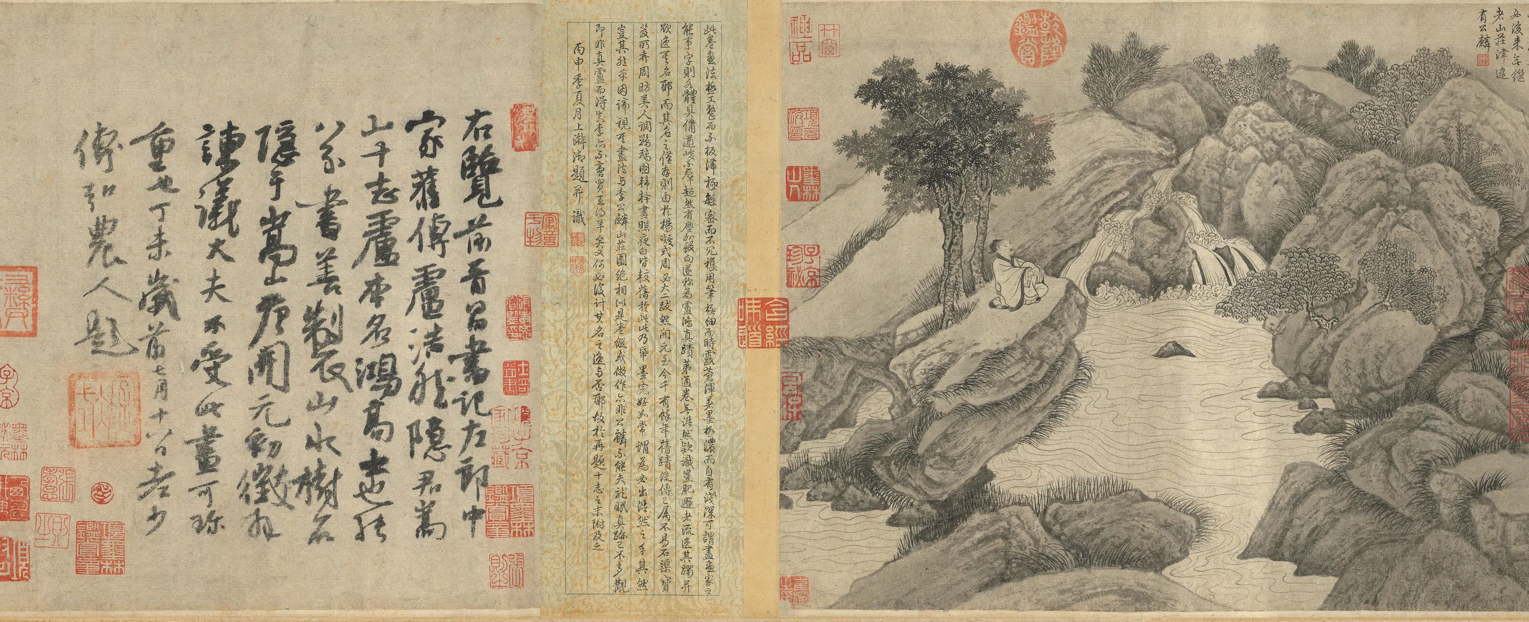 唐朝【卢鸿一】《草堂十志图卷》 第6张