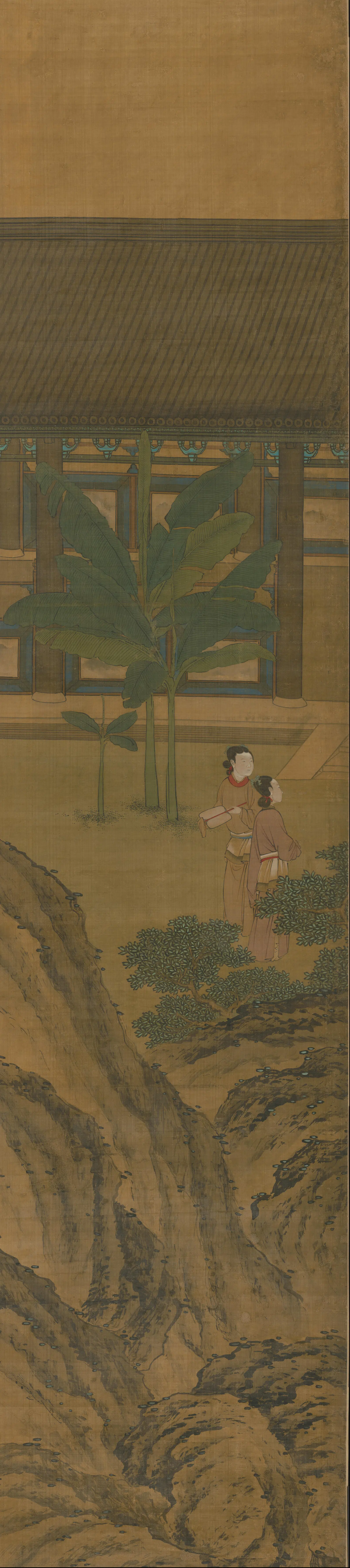 清代【萧晨】《昼锦堂图通景屏》 第8张 清代【萧晨】《昼锦堂图通景屏》 第8张