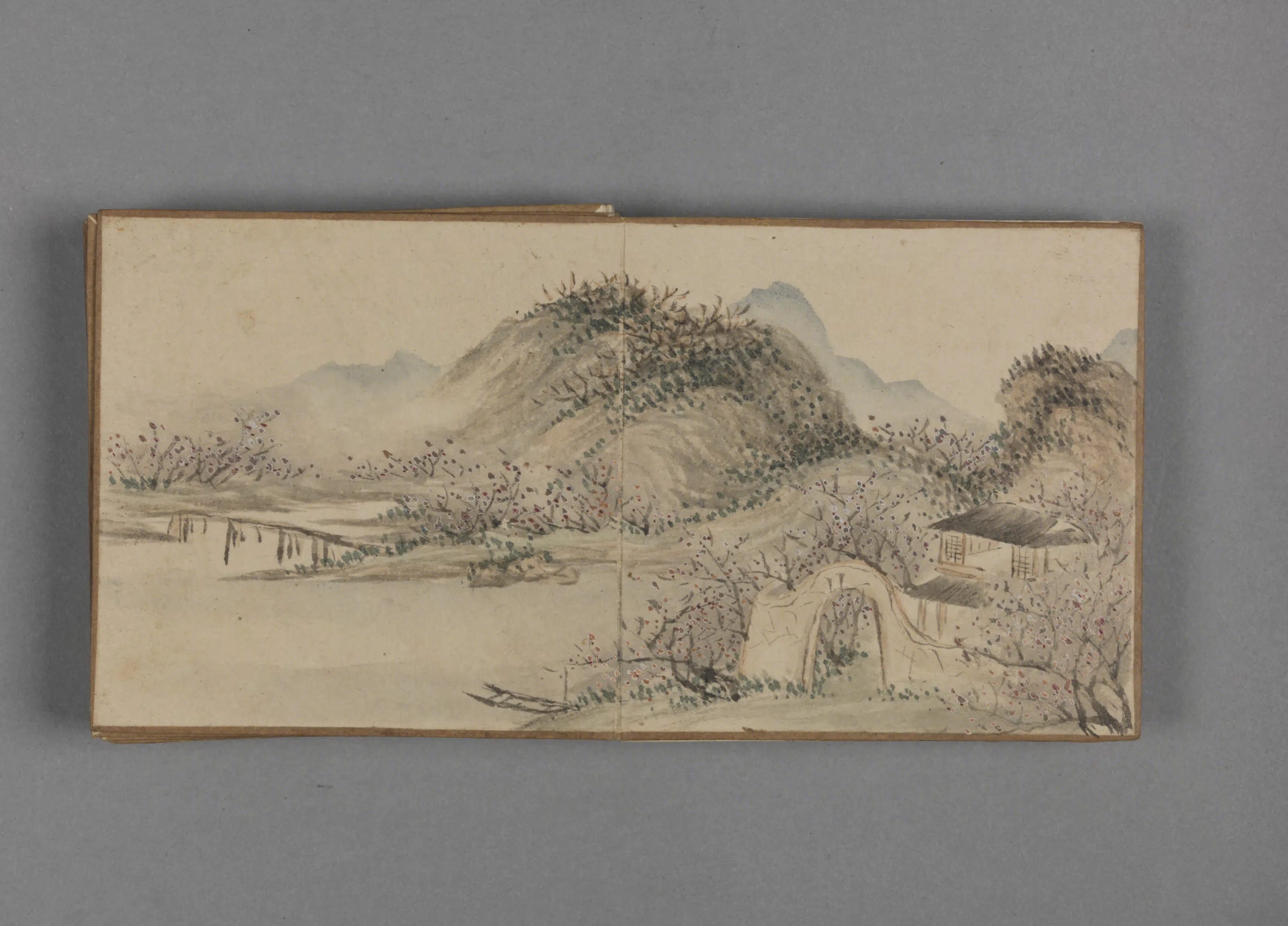 清代【董邦达】《山水册-2（12开）》