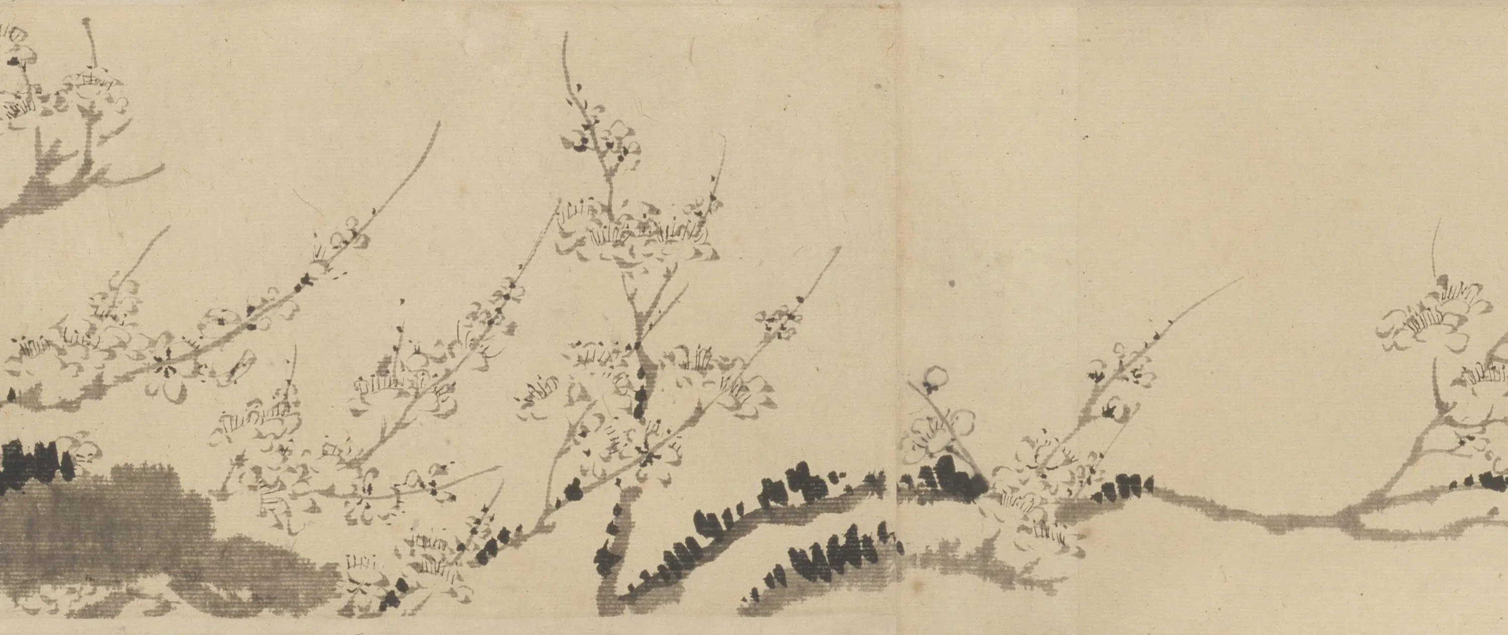 清代【汪士慎】《墨梅图卷》 第14张