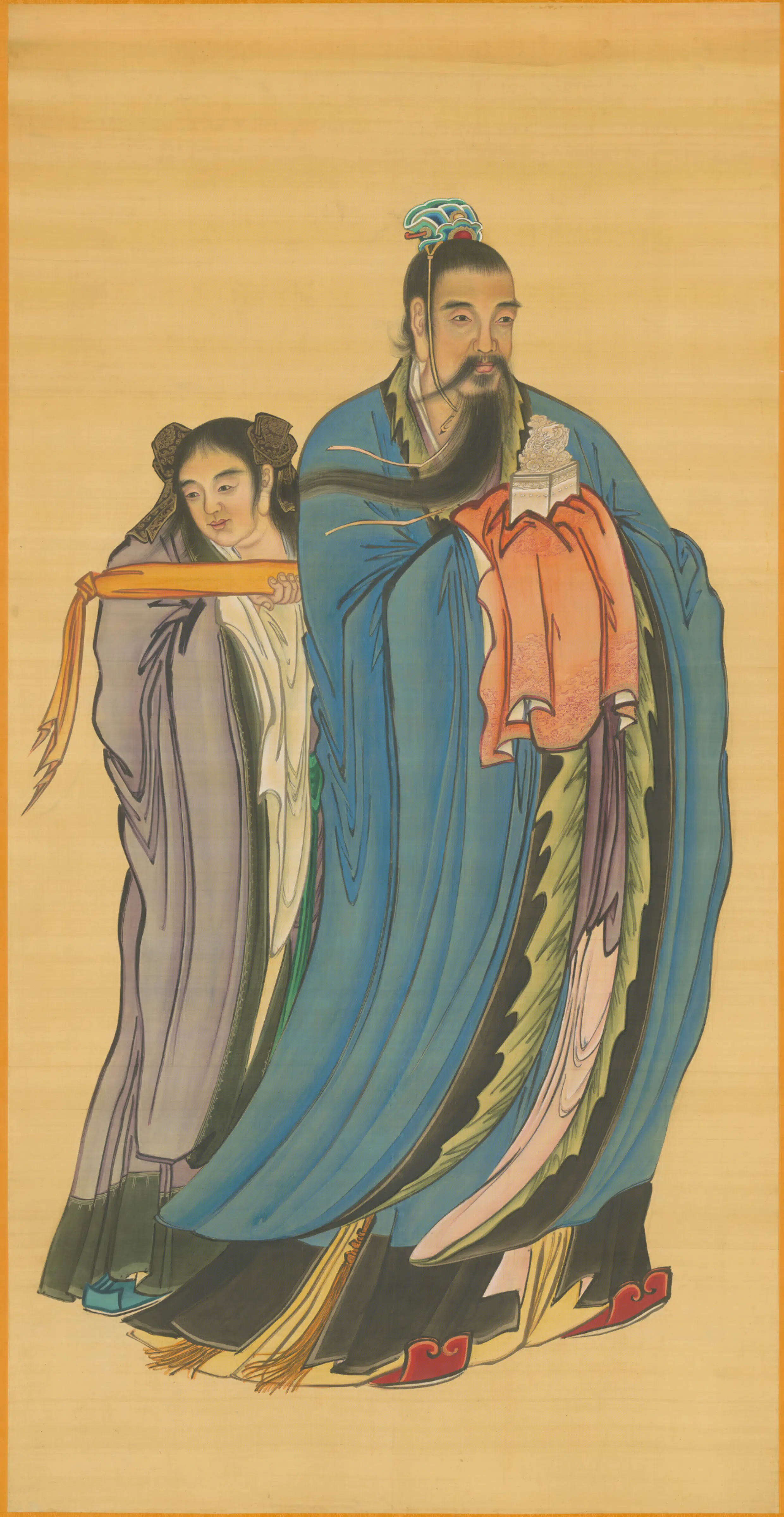 清代【清人】《画紫阳张真人像轴》 第1张 清代【清人】《画紫阳张真人像轴》 第1张