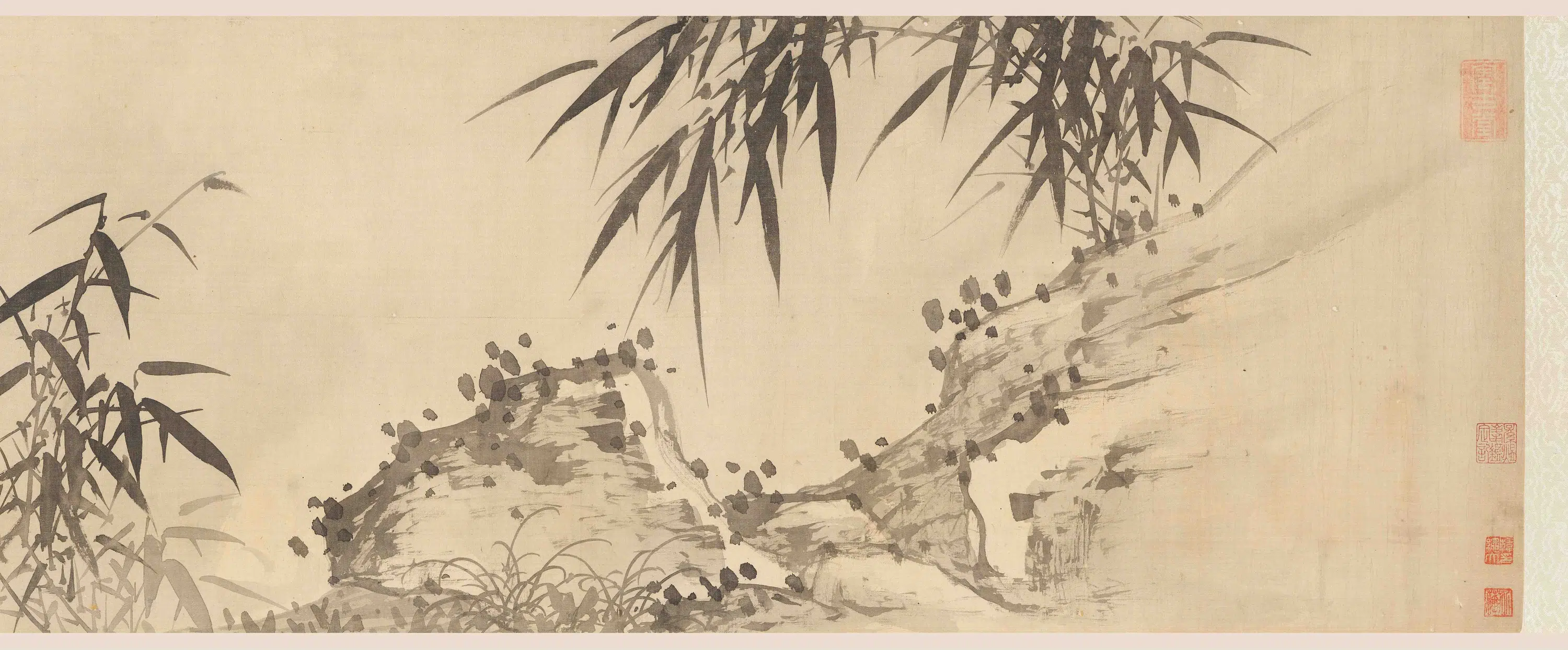 明朝【诸升（诸昇）】《竹石图卷》 第7张