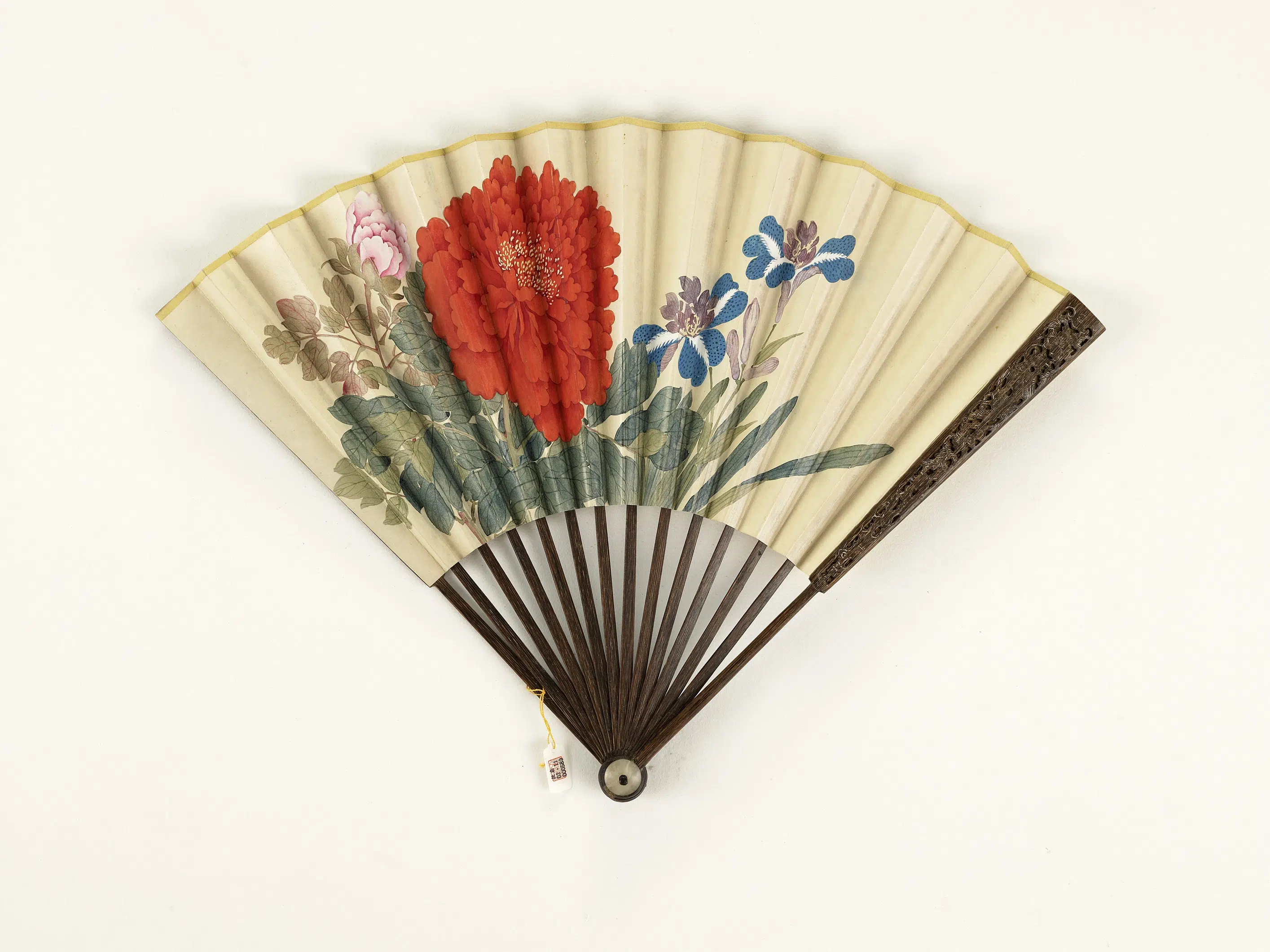 清代《清人花卉-成扇-149》