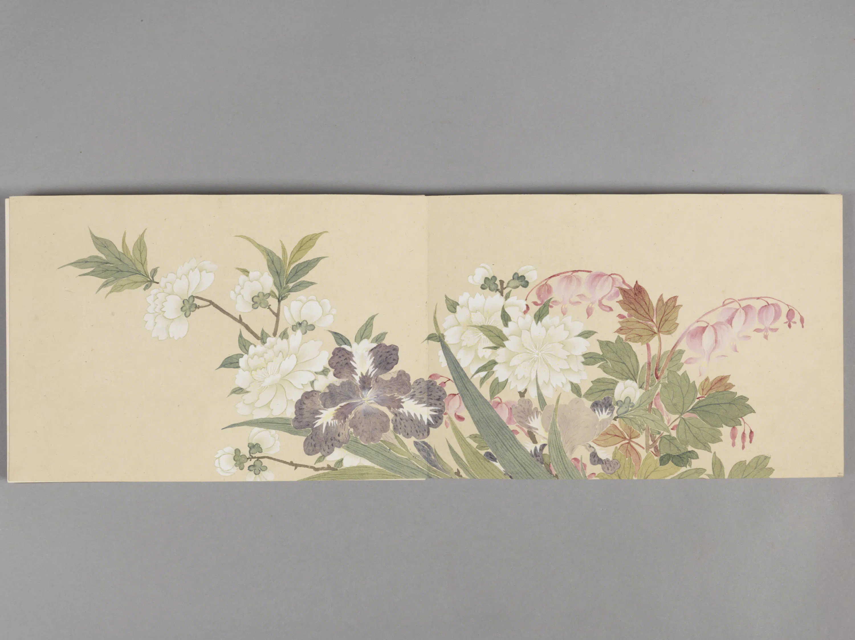 清代【董诰】《花卉册（8开）》 第2张