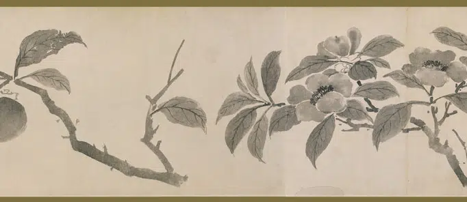 明朝【沈周】《花果图卷》 第11张