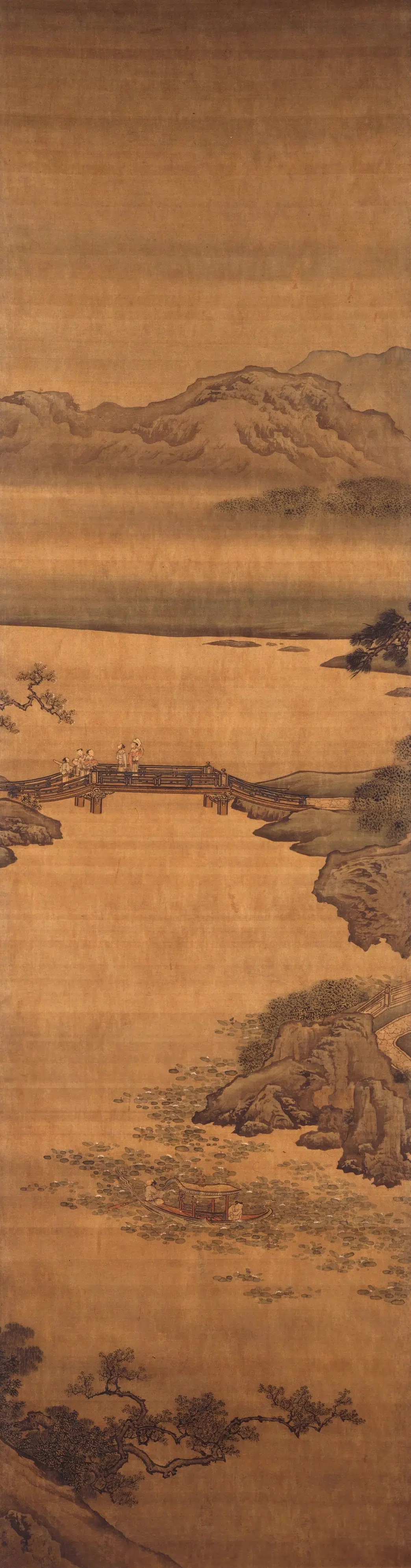 清代【袁耀】《九成宫通景屏》 第5张 清代【袁耀】《九成宫通景屏》 第5张